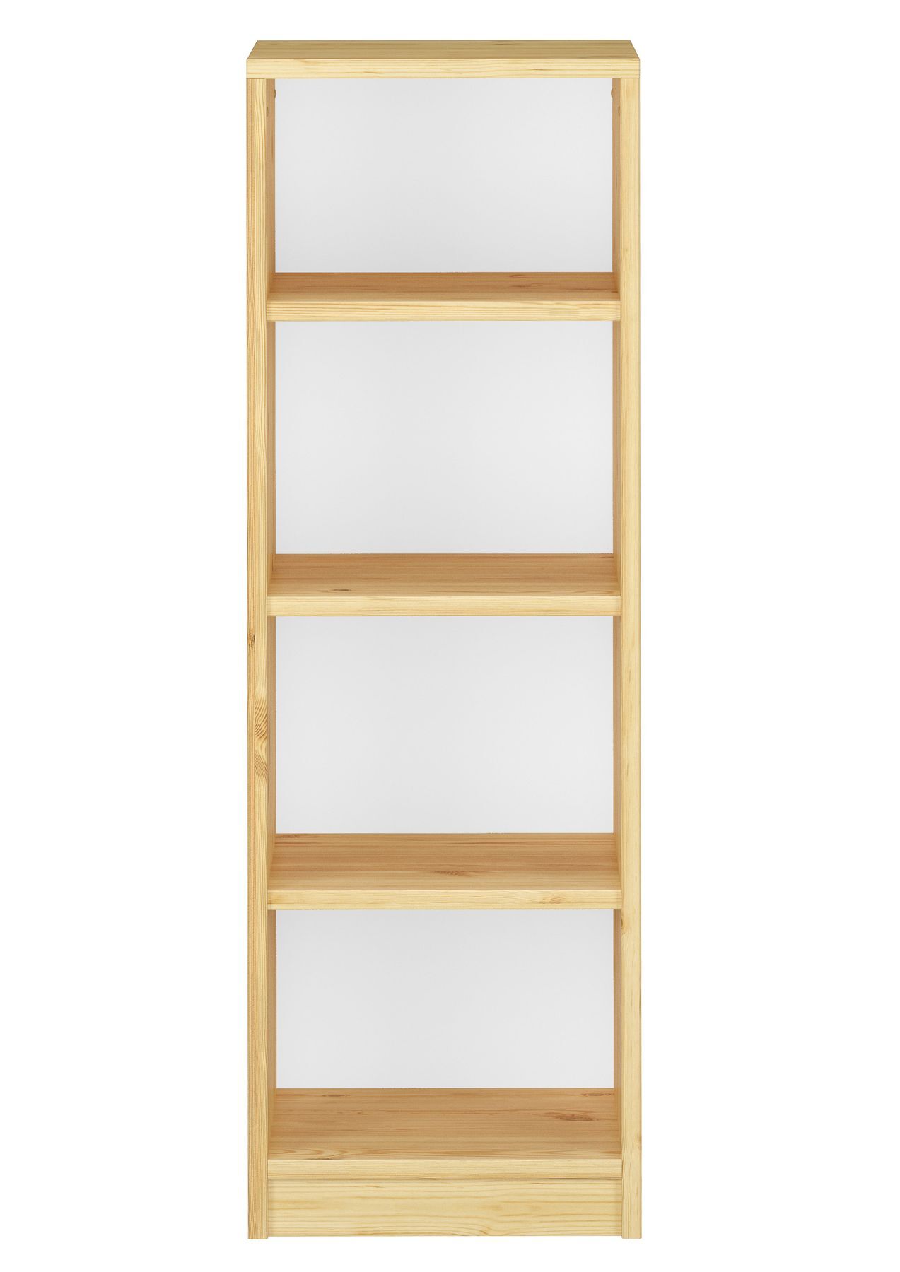 Regal, Bücherregal, Holz, Aufbewahrung, Regal mit Schränkchen, Bücherregal Rückwand weiß