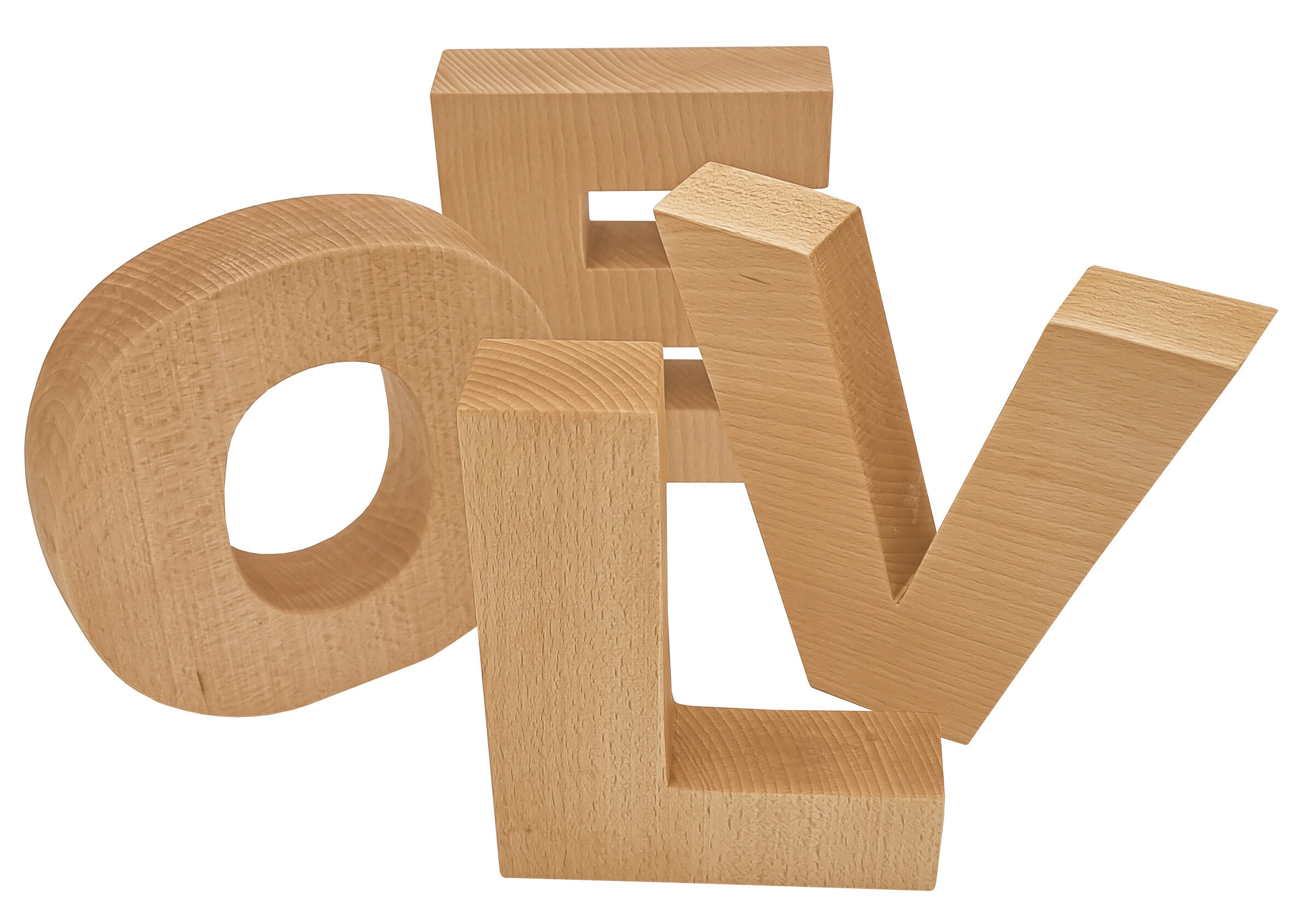 Holz, Buchstaben, LOVE, Kugel, Holzbuchstaben, Beliebige Anordnung der Buche-Buchstaben LOVE