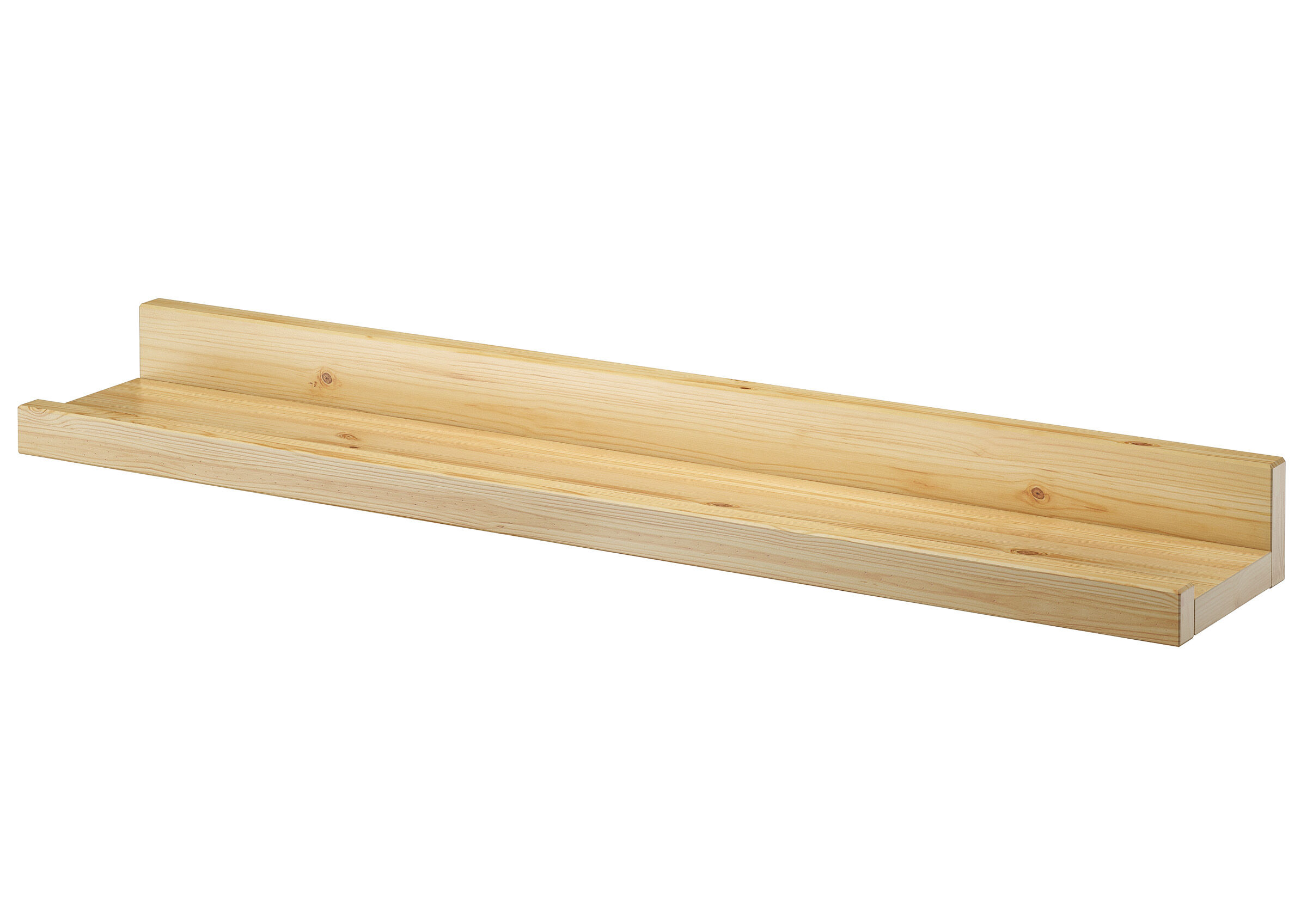 Holzhalter, Wandregal, Holzregal, Regalboden, Holzblende, Massivholz Fotoleisten