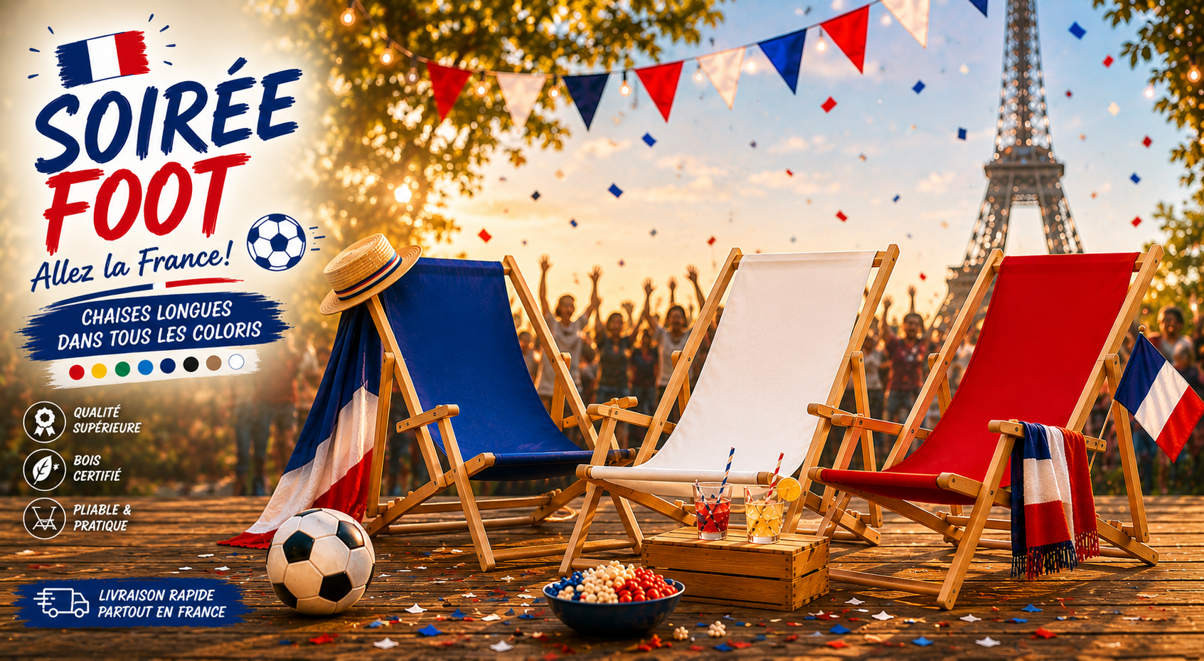 strandkorb, ball, flasche, fahne, paris,
