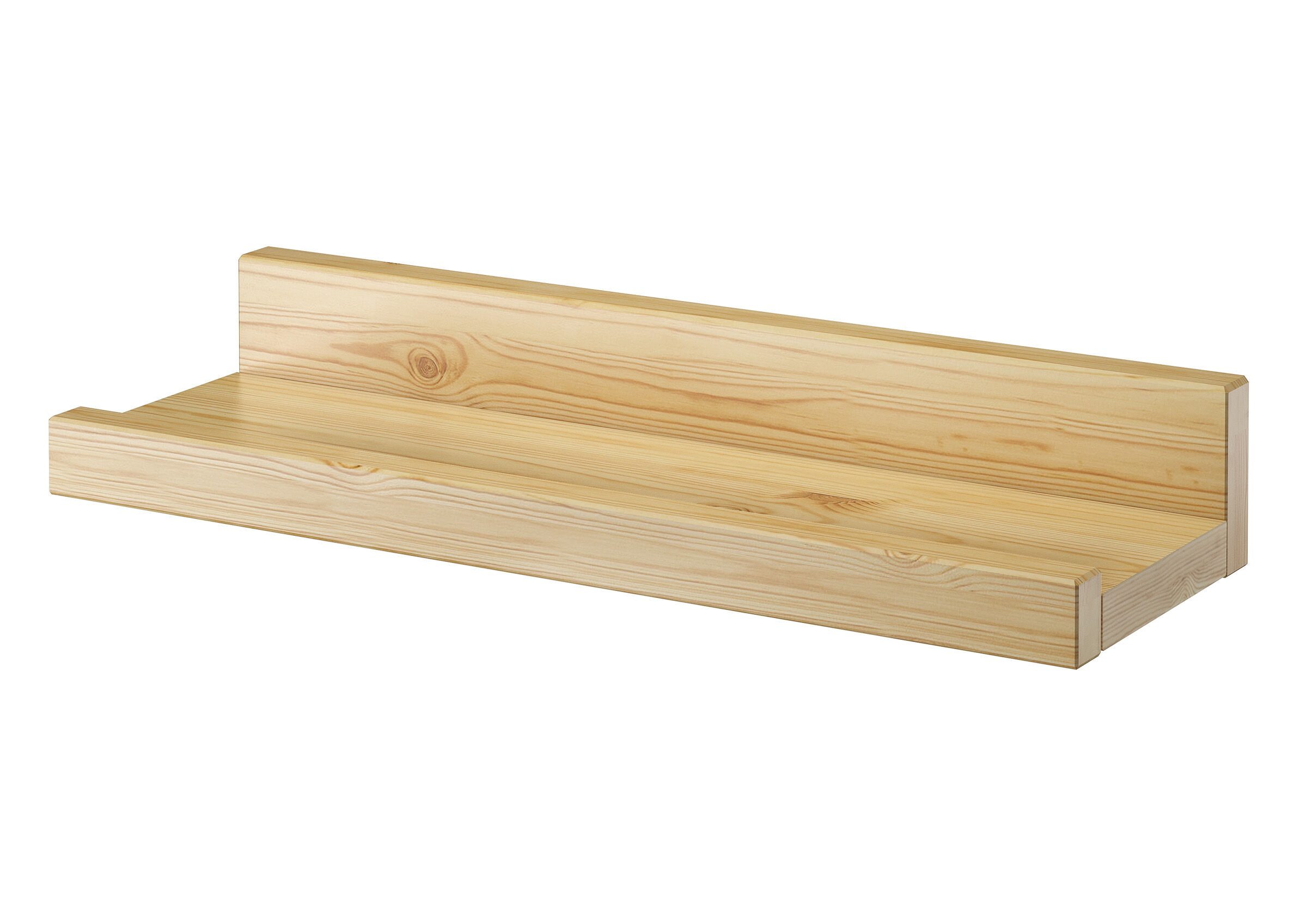 Holzregal, Holzregalbrett, Naturholz, Massivholz, Holzstruktur, Wandablage aus Buche