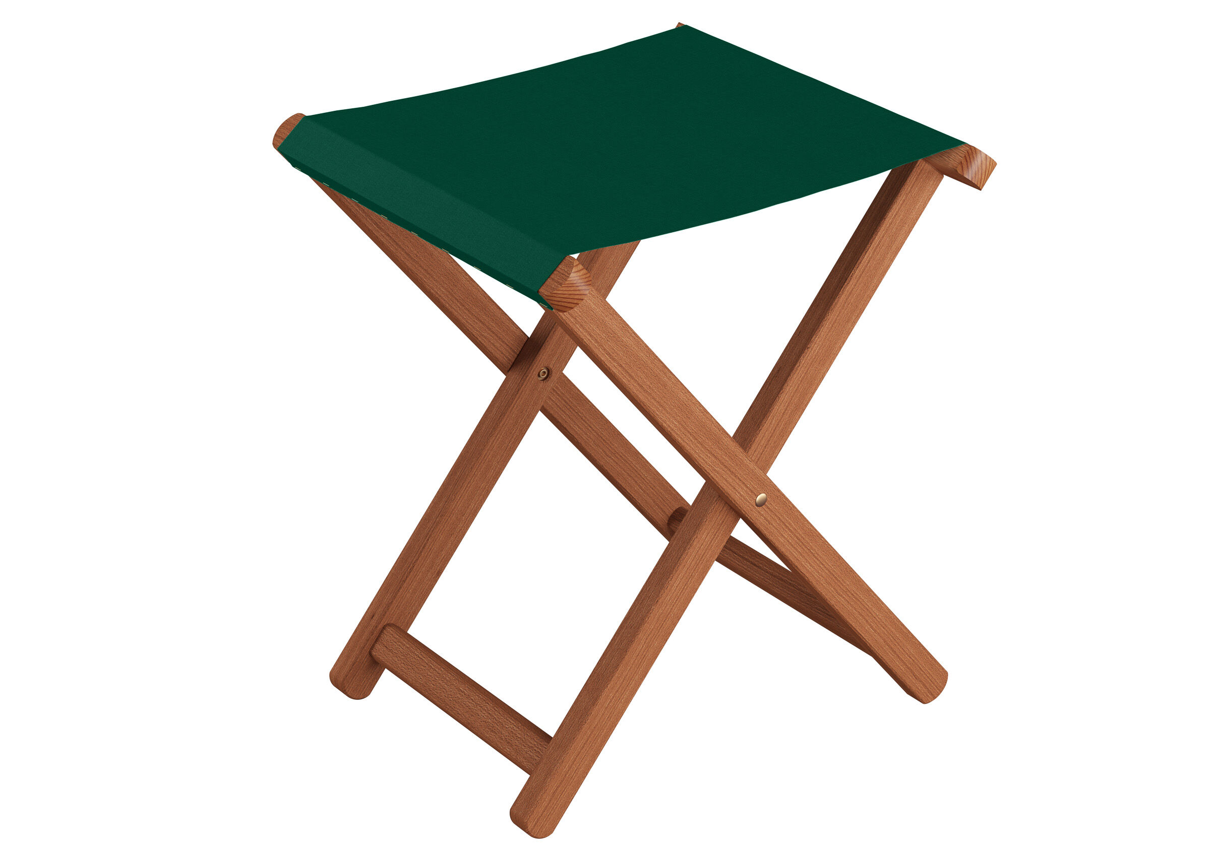 holz, holzstuhl, stool, grün, faltstuhl, zusammenklappbarer Picknickstuhl mit grünem Bezug