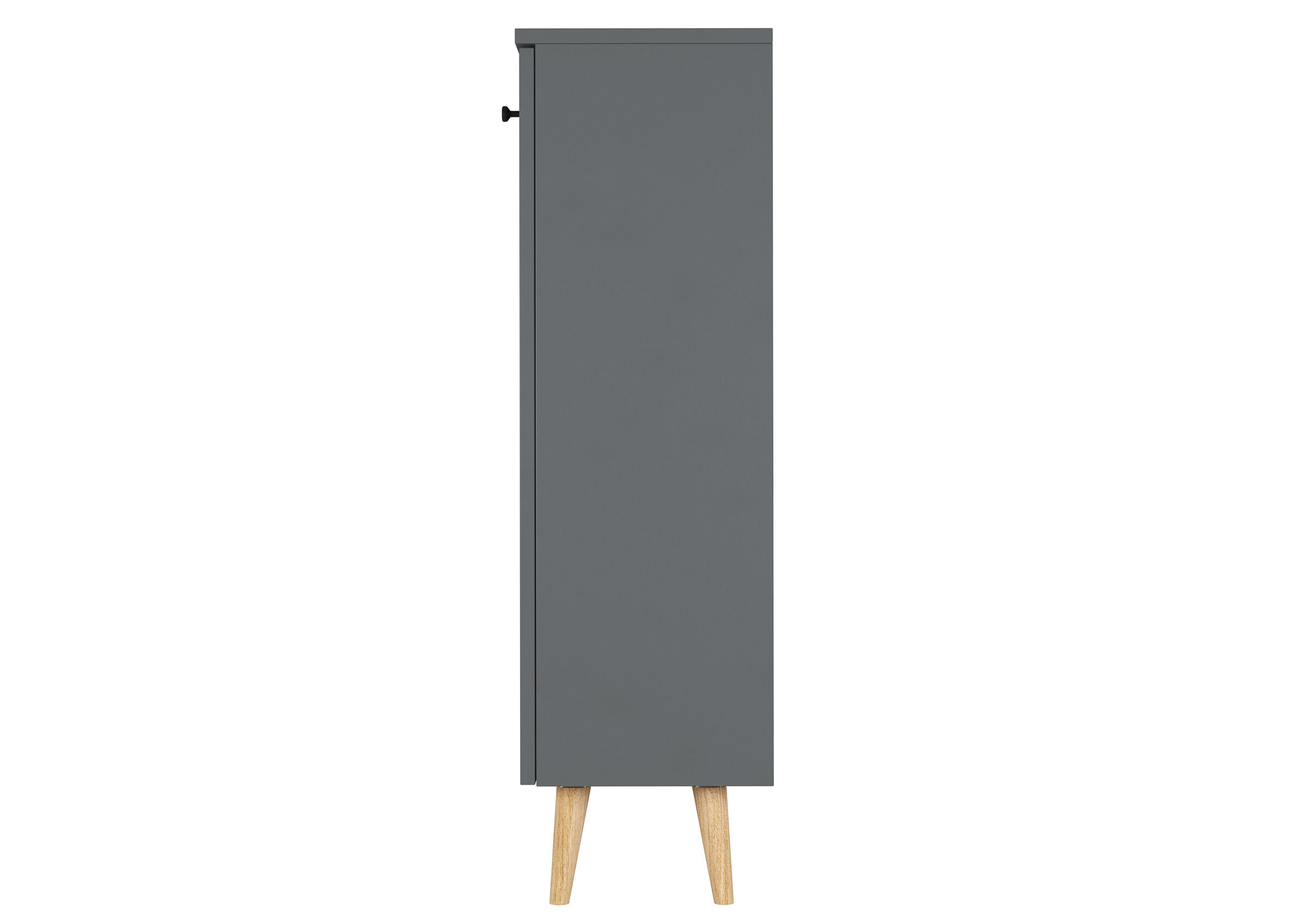 sideboard, grau, holzbeine, möbel, schrank, Badkommode Grau mit Füße