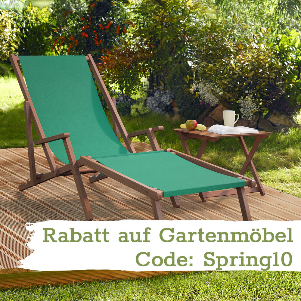 Liegestühle in allen Farben