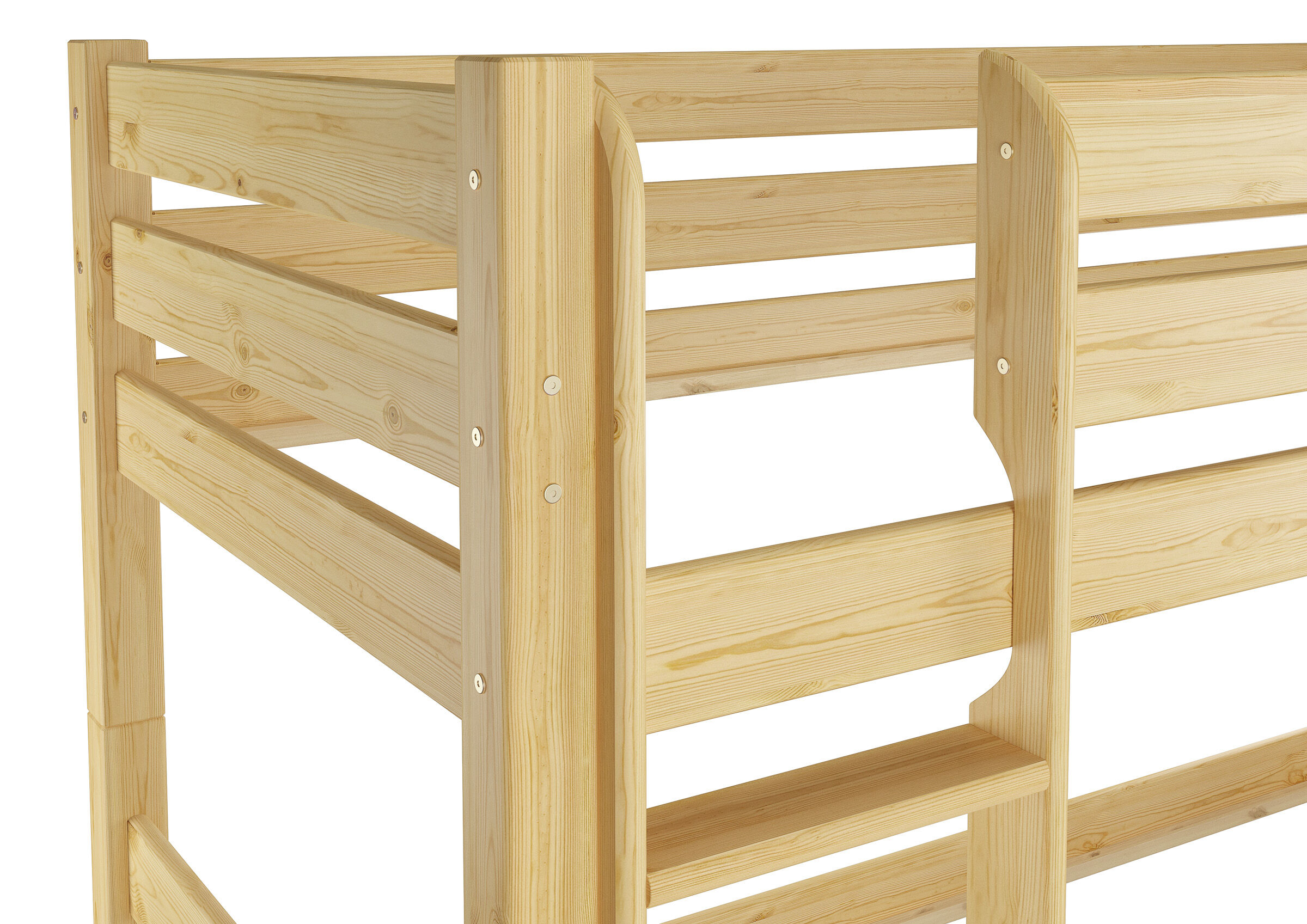 Holzregal, Kiefernholz, Mehrfachregal, Garderobenregal, Lamellenbeschlag,