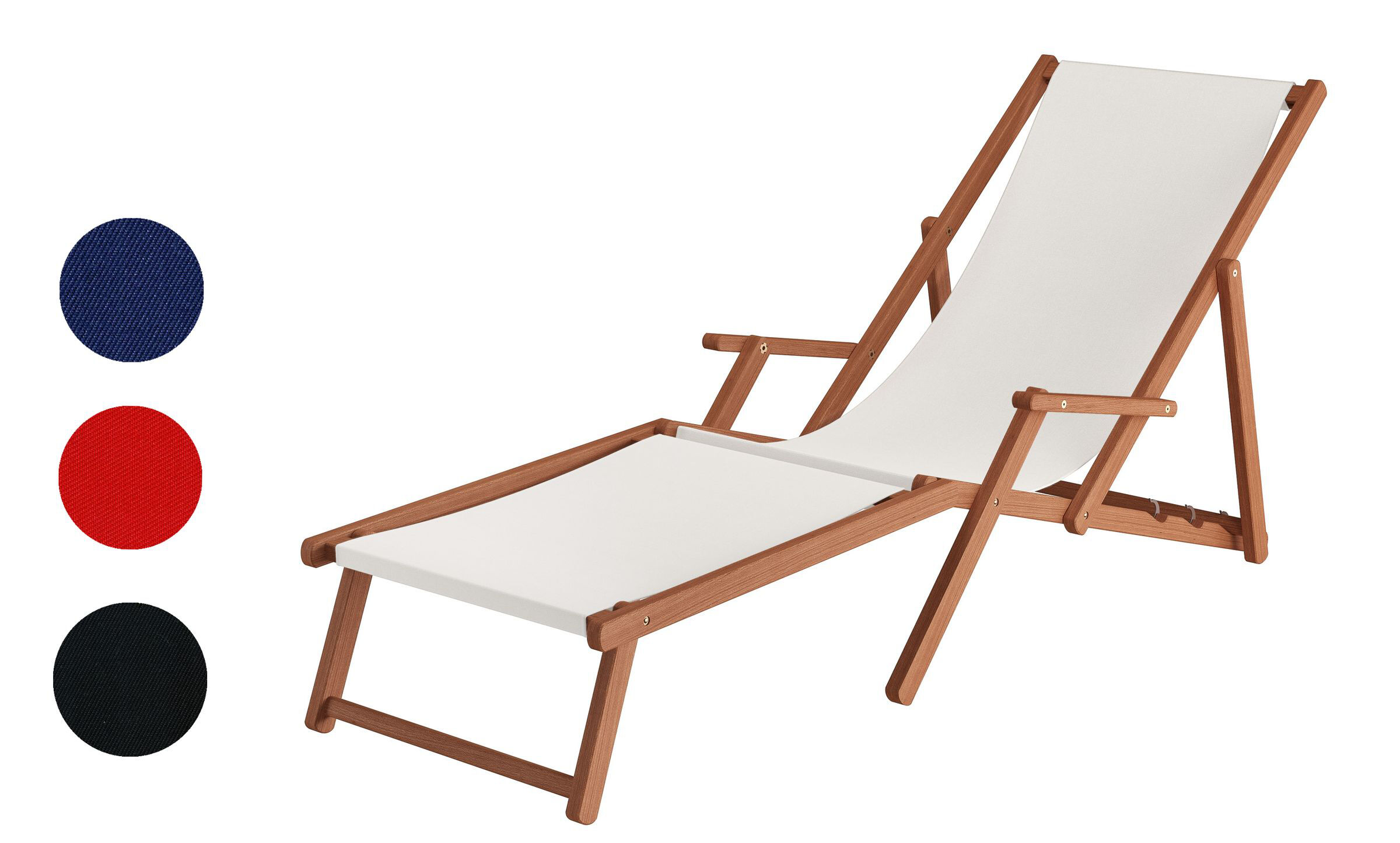 Strandkorb, Stuhl, Holz, Leinwand?, Farbenoptionen,
