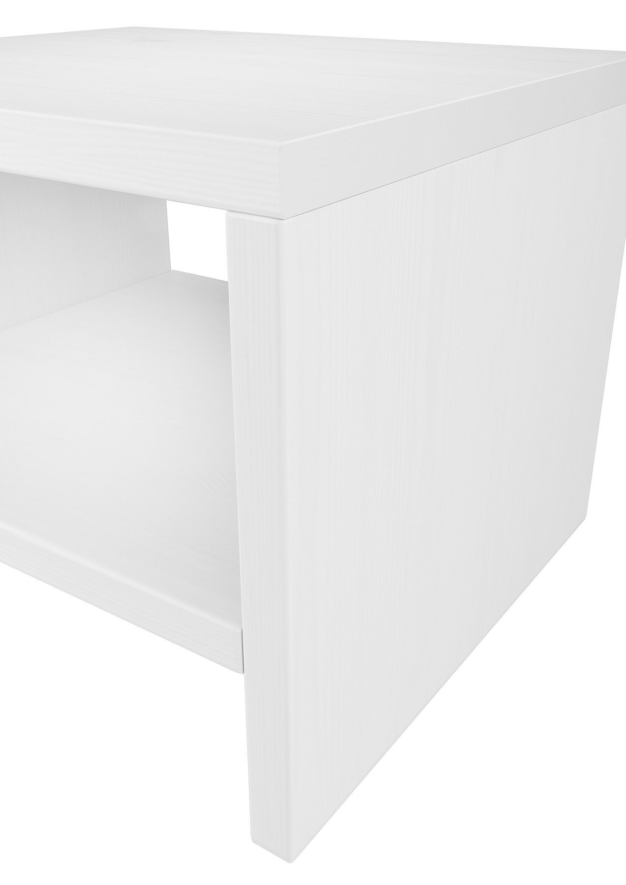 Kaffeetisch, Mobiliar, Tabelle, Postfach, Nachttisch Kiefer weiß