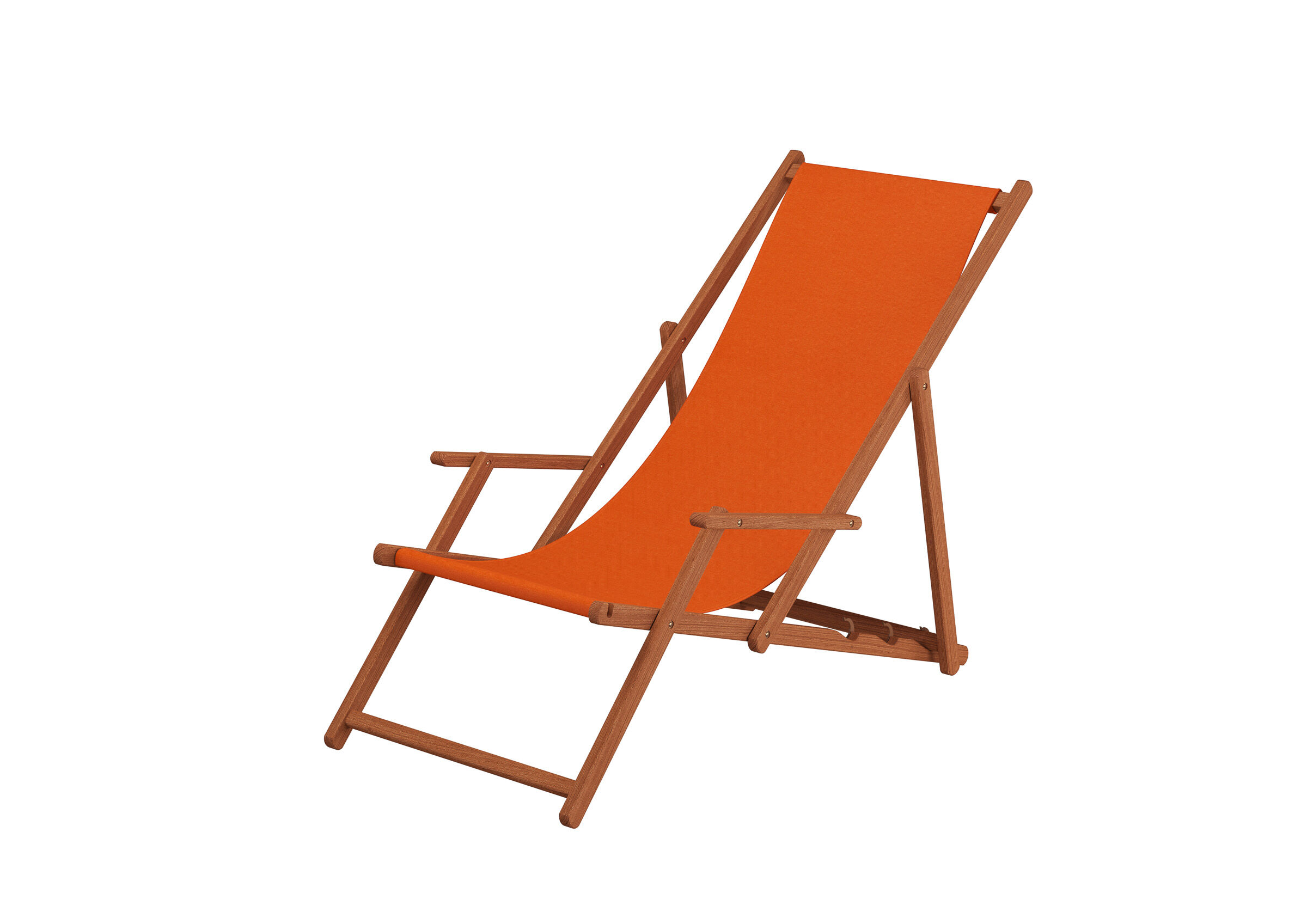 Buche-Stuhl mit Sitzstoff Terracotta Stuhl, Mobiliar, Leinwand, Standstuhl mit Stoff Terracotta