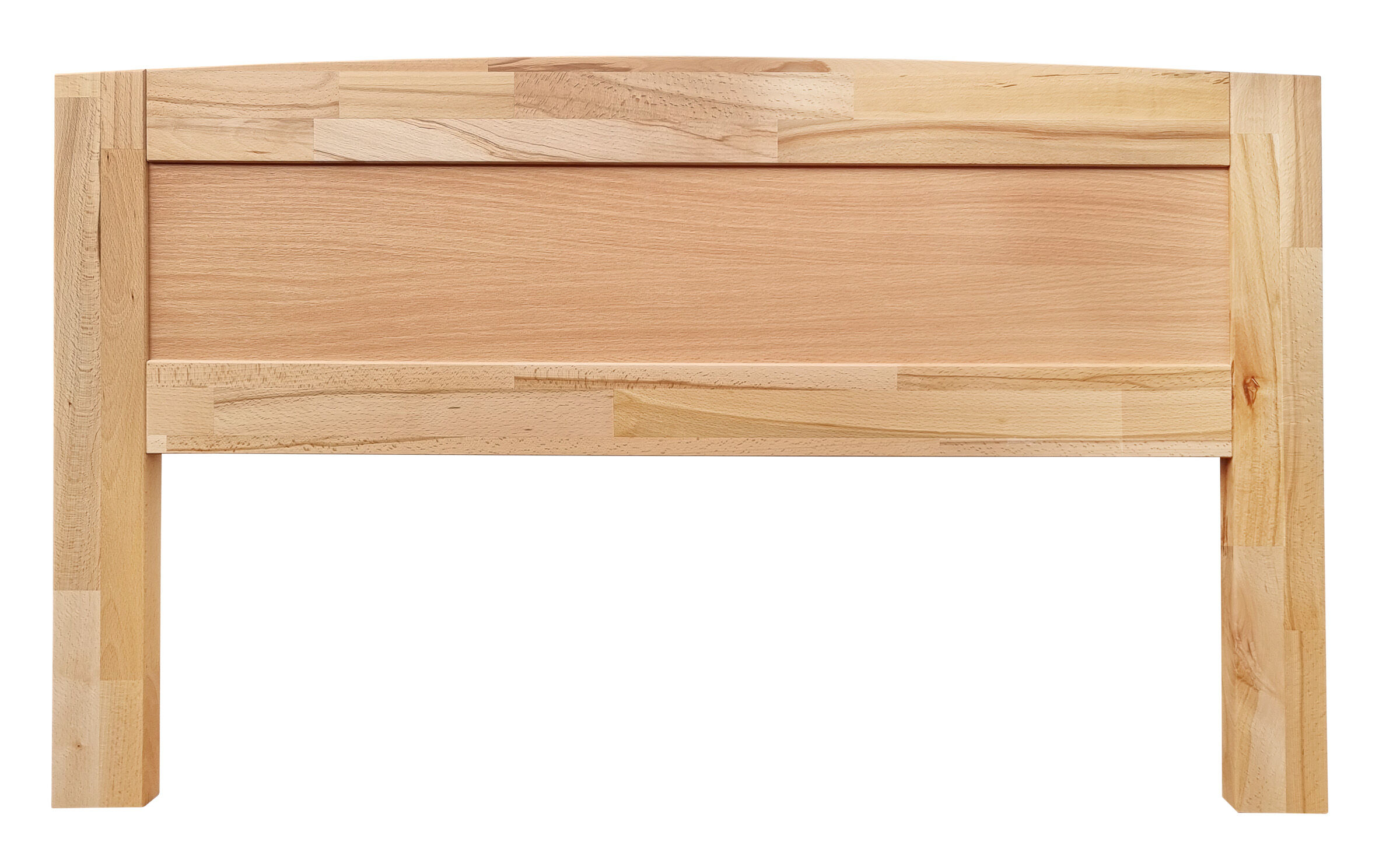 Seniorenbett Buche natur Einzelbett Buche hohes Seniorenbett 100x220 Überlänge V-60.72-10-220