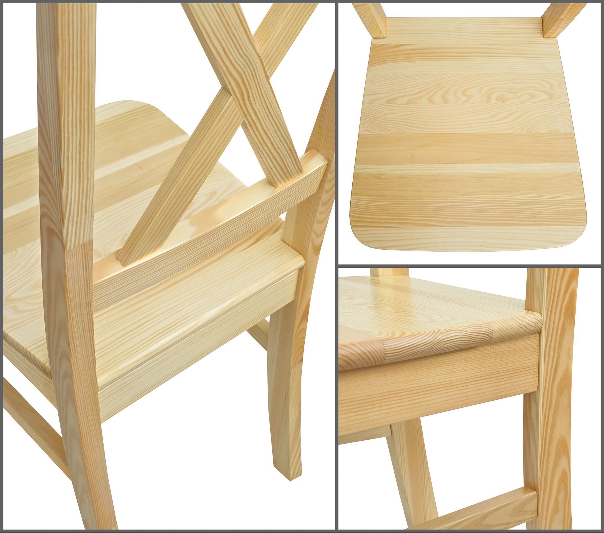 Sperrholz, Holz, Mobiliar, Stuhl, Holzstuhl im Detail