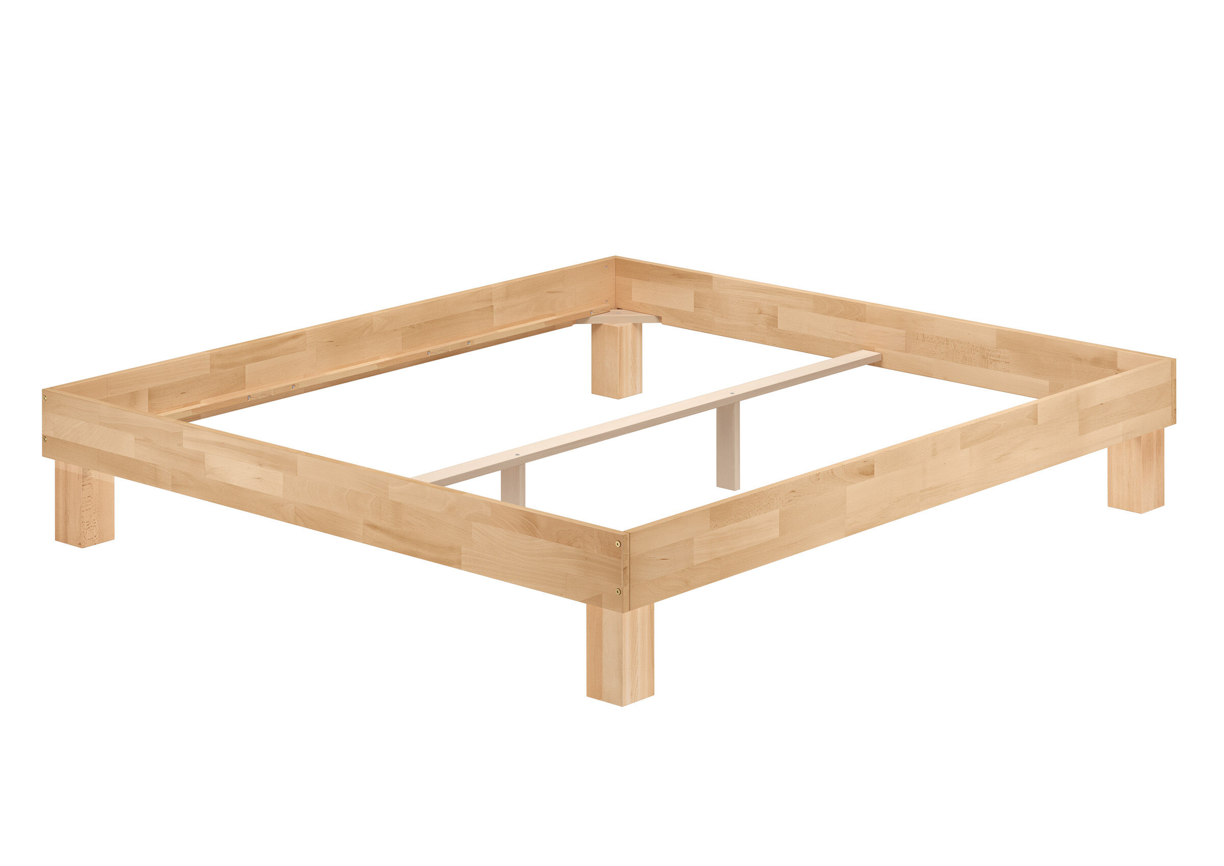 Kaffeetisch, Mobiliar, Tabelle, Sperrholz, Holz, Bettrahmen aus geplanktem Buchenholz ohne Zubehör