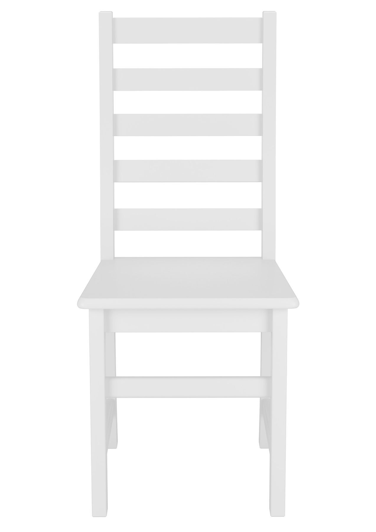 Moebel, Stuhl, Holzstuhl Küche weiß