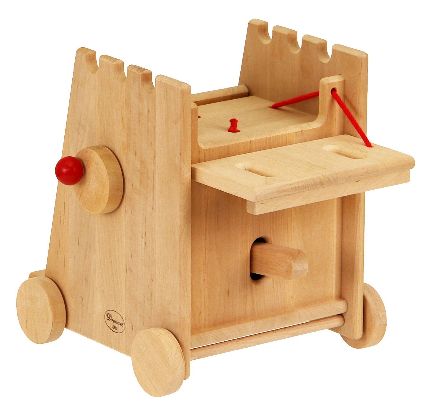 Holzspielzeug, Werkbank, Kaufladen, Holz, Spielzeugwerkbank, Belagerungsturm