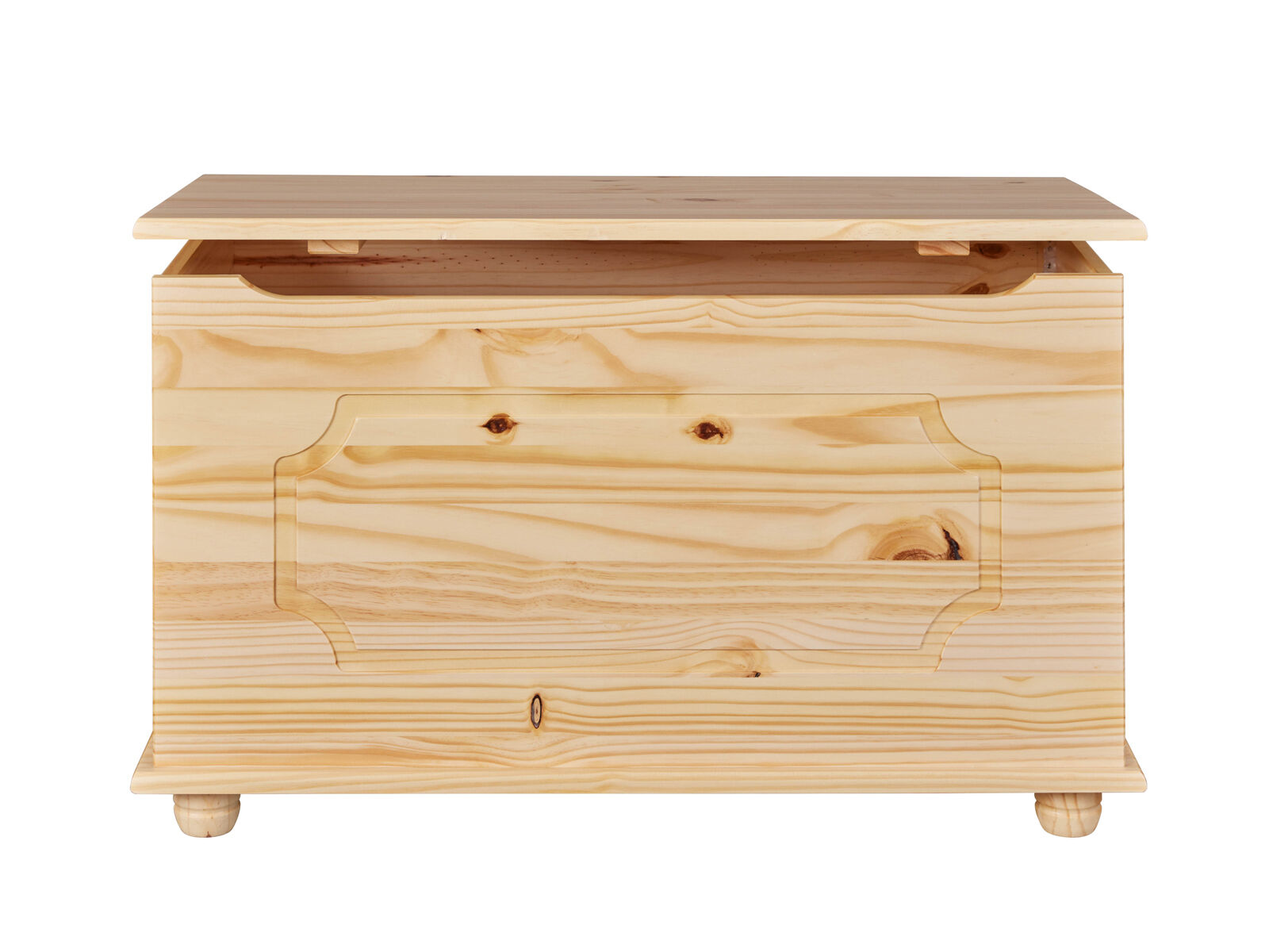 Holztruhe, Holzkommode, Schublade, Naturholz, Holzmaserung, Truhe zum Aufbewahren kiefer massiv