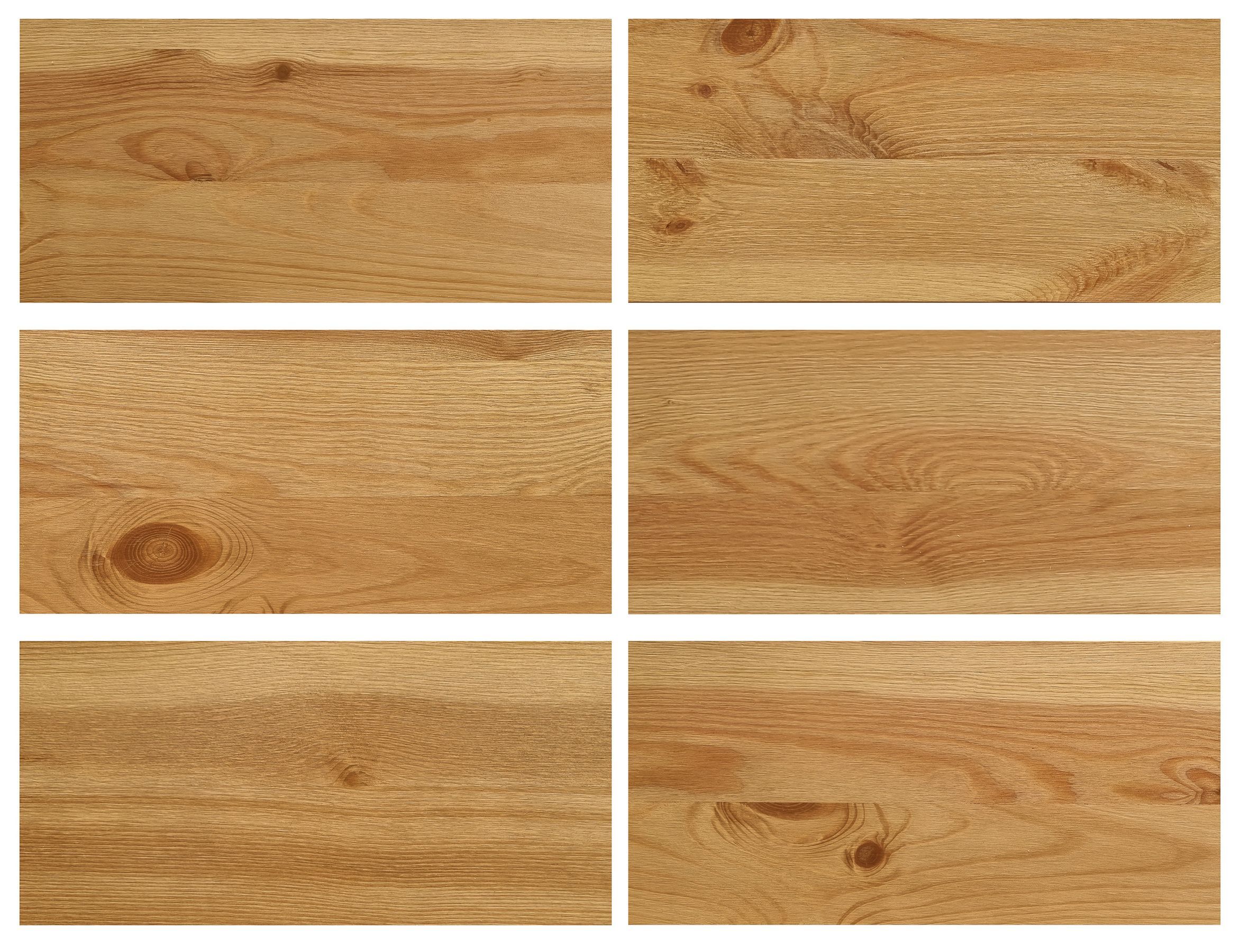 Holzpaneel, Holzoptik, Holzmaserung, Eiche, Holzplatte, Kieferholzmaserung im Eicheton