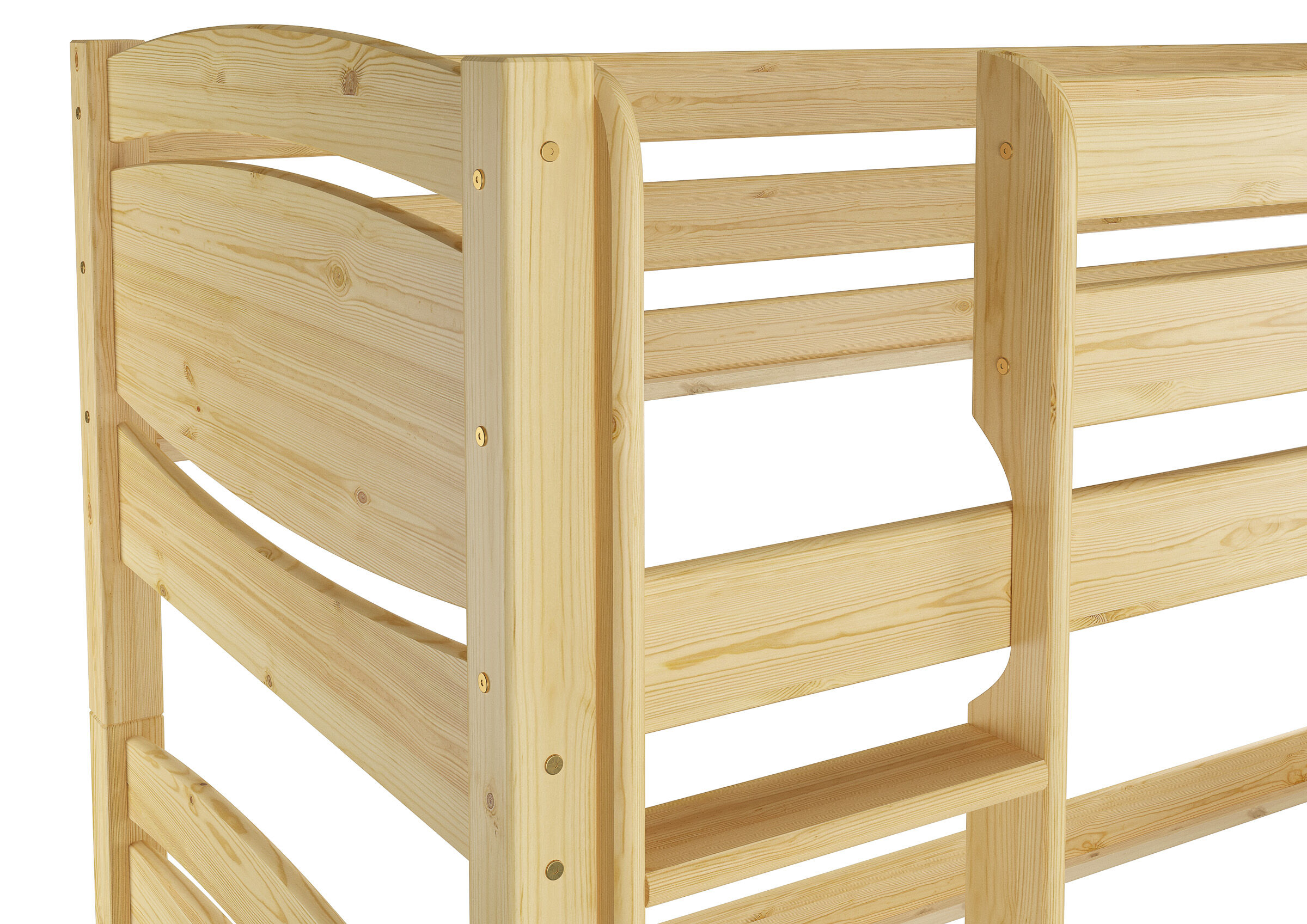 Holz, Bett, Lattenrost, Holzbett, Naturholz, Detail