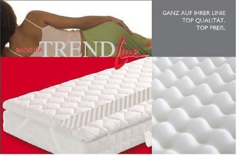 matratze, springe, trendline, strömung, weiß, Topper für Matratze