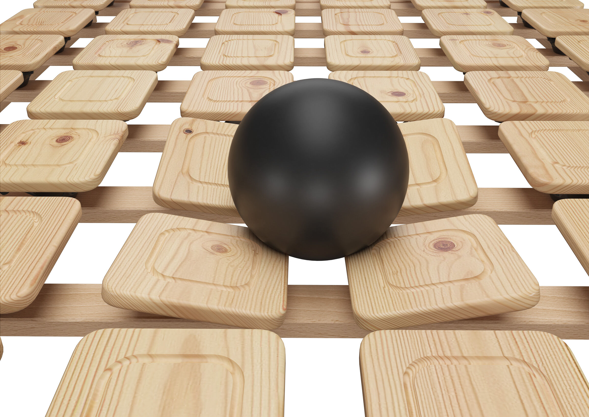 Flexible Bewegung der Teller individuelle Bewegung des Tellers