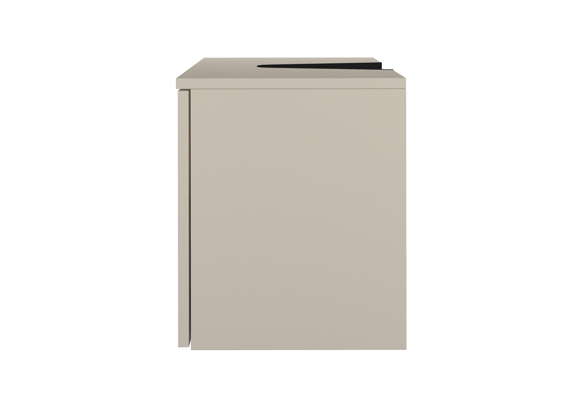 Waschmaschine, Küchengerät, frontale Ansicht, Beige, Schlitzöffnung, Seitenansicht Waschtisch ohne Füße