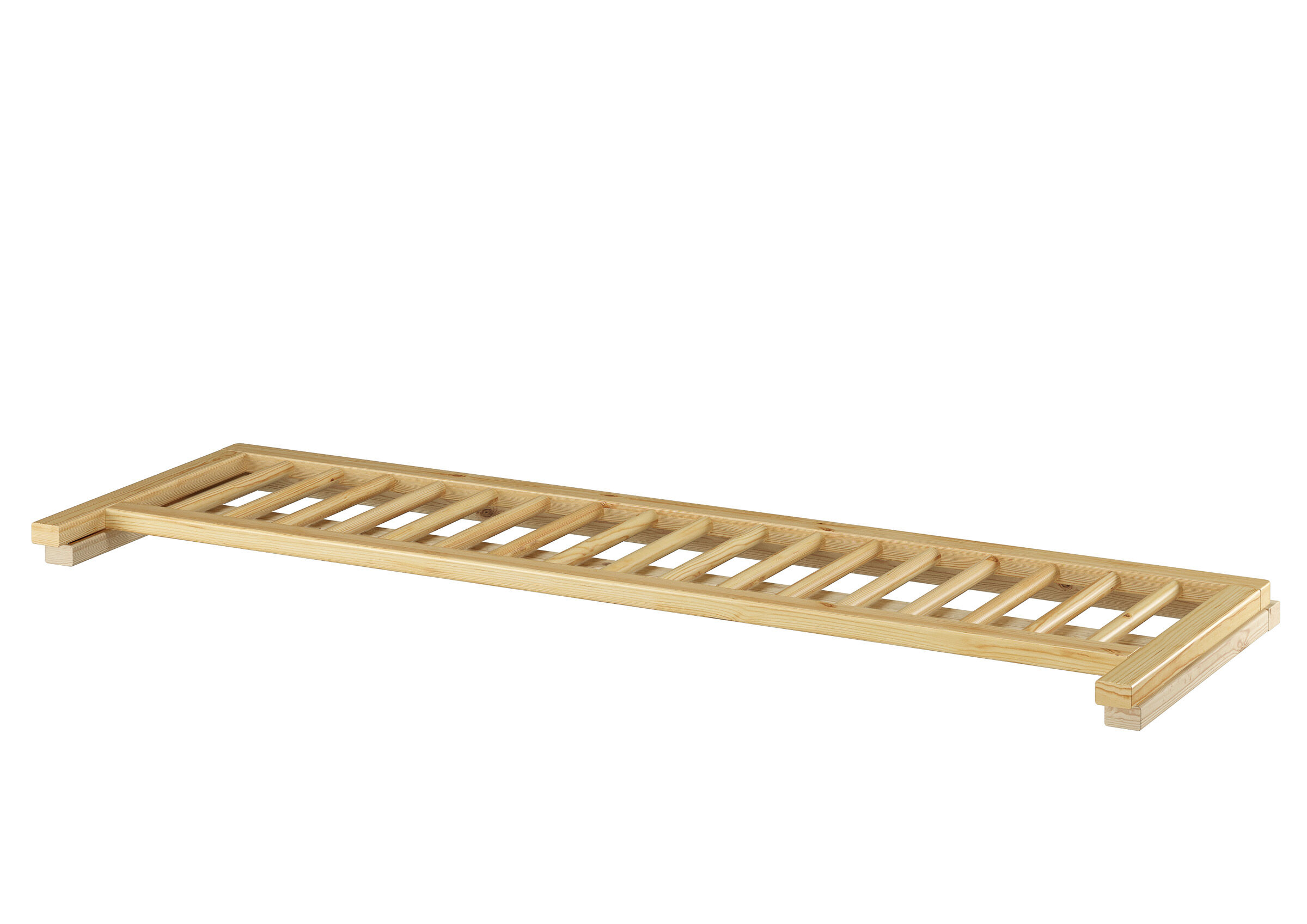 holzregal, gitterregal, holzrack, dachbodenregal, holzbrett, geklappte Kindersicherung