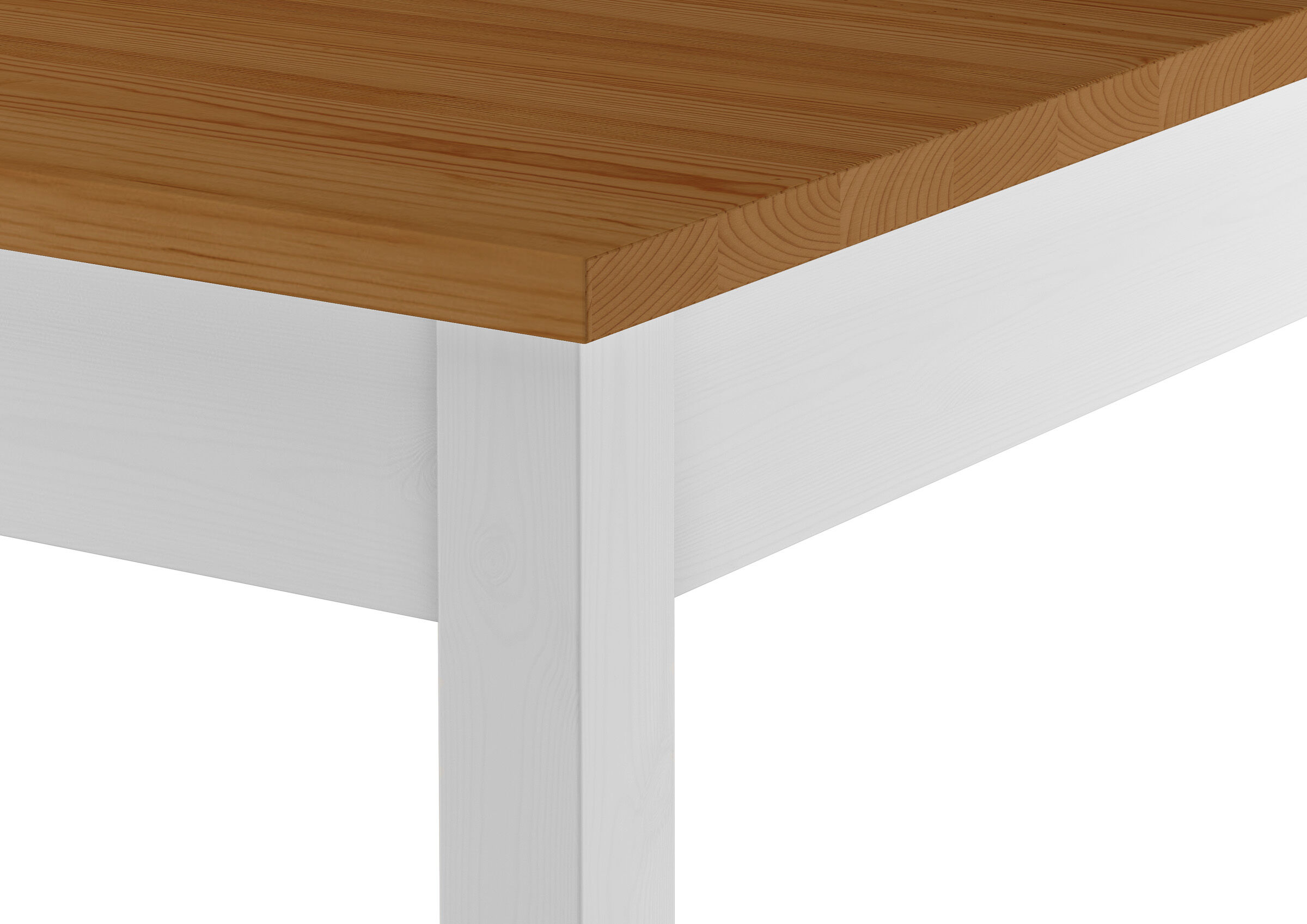 Holztisch, Holzplatte, Tischbein, Holzstruktur, Kantenprofil,