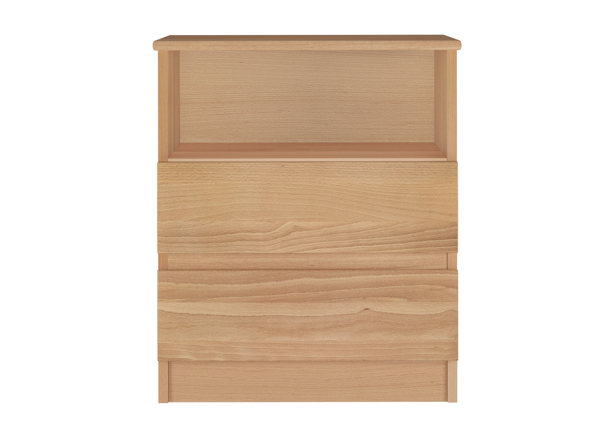 Beistelltisch, Holz, Schubladen, Nachtisch, kubus_regal, Buche Nachttisch