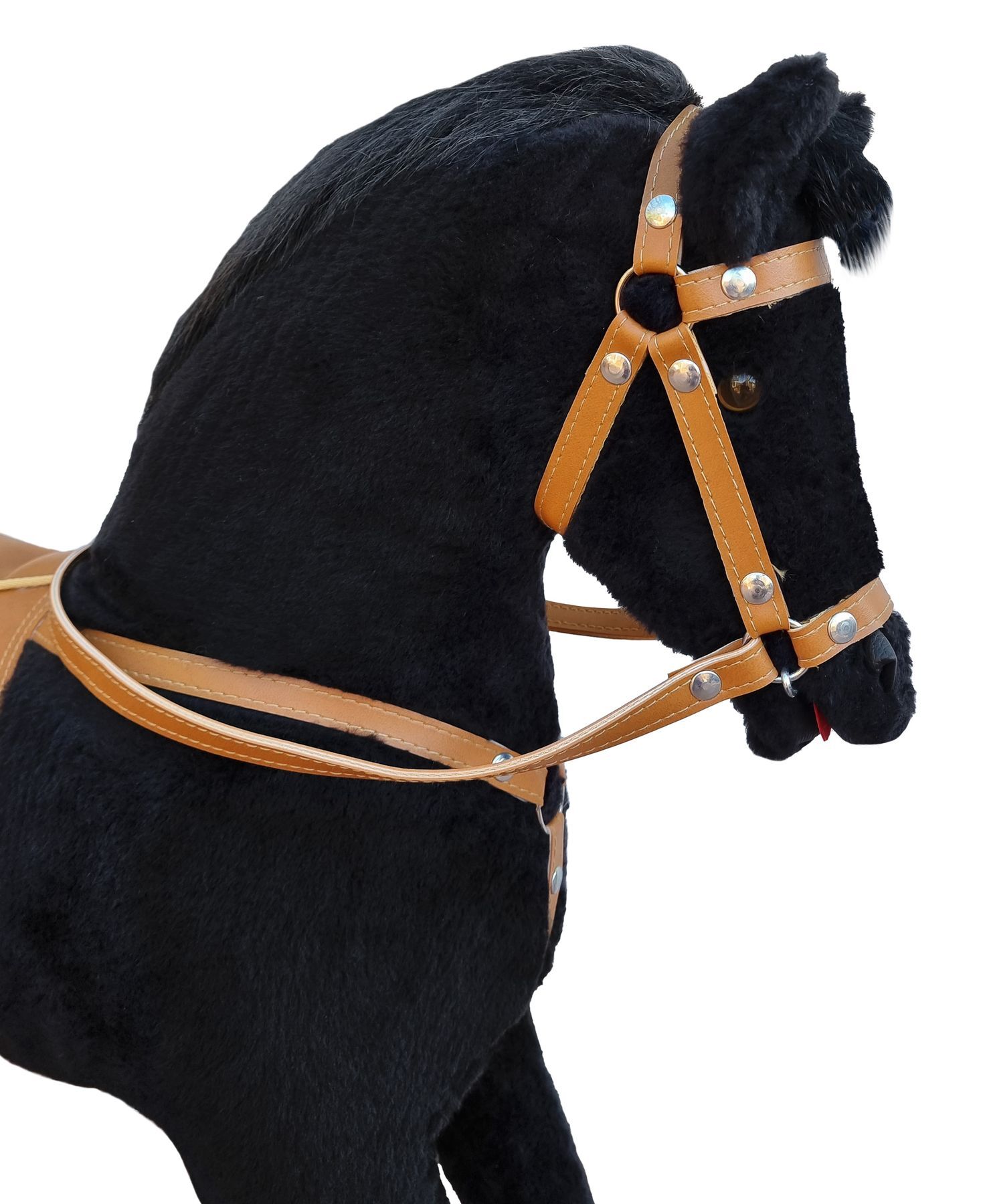 Pferd, Sattelzubehör, Steigbügelriemen, Lederriemen, Trainingsausrüstung, Kopf Schaukelpferd