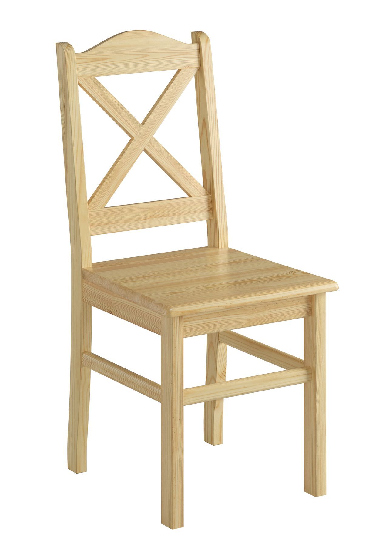 Moebel, Stuhl, Küchenstuhl Kiefer natur