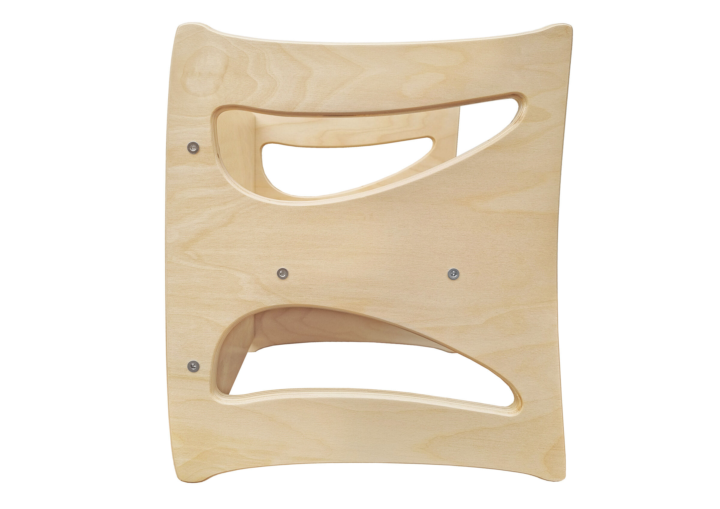 holzstuhl, kinderstuhl, lochdesign, naturholz, bauklotzstuhl, ergonomische Kindermöbel