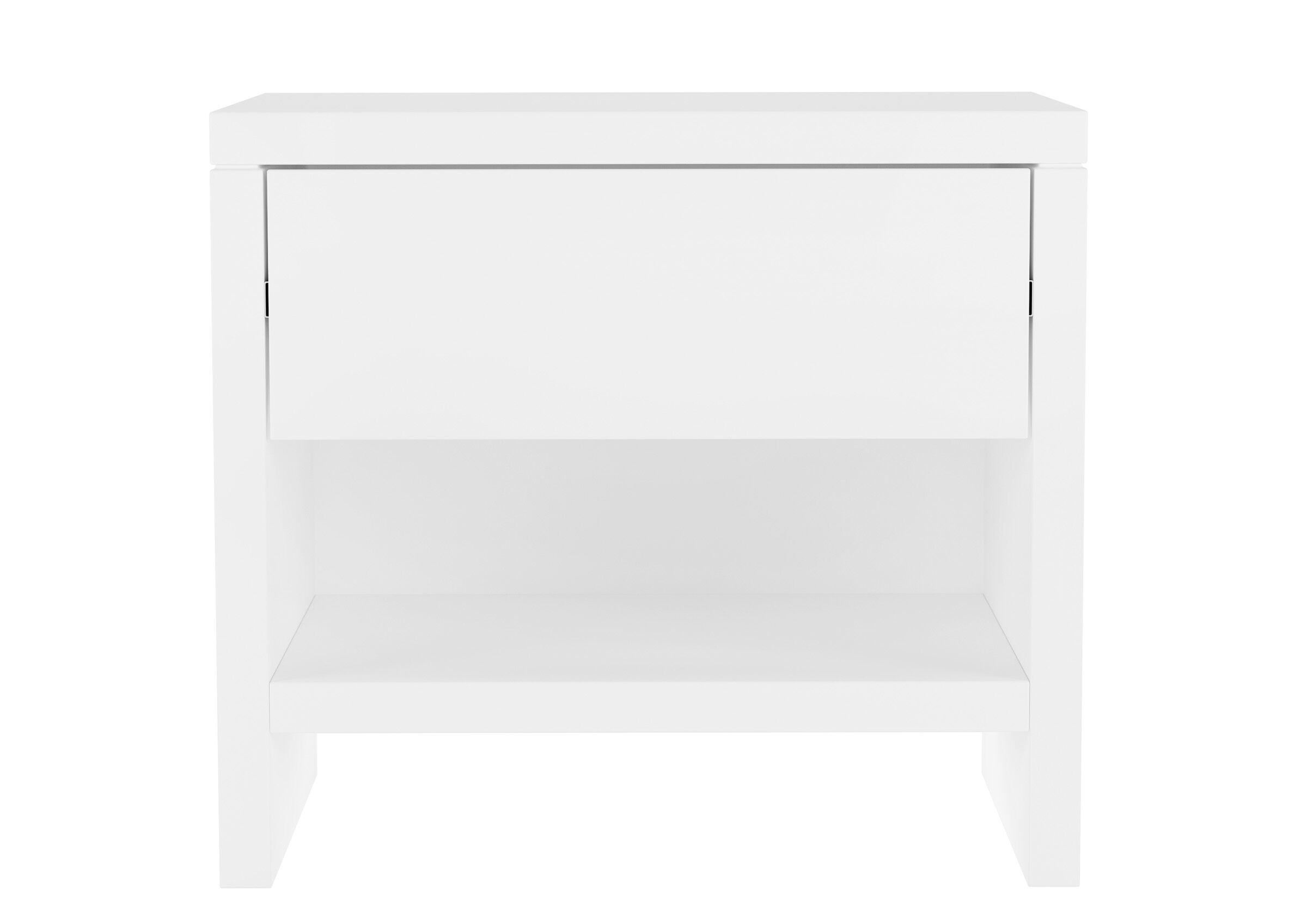 white, Schrank, Nachttisch, Schublade, Aufbewahrung, Nachtkonsole Buche weiß