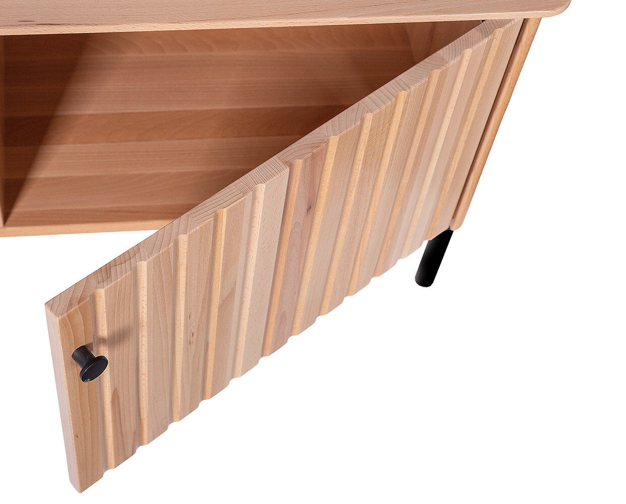 holz, kommode, schublade, holzfinishing, modern, Detailbild der Tür der Kommode
