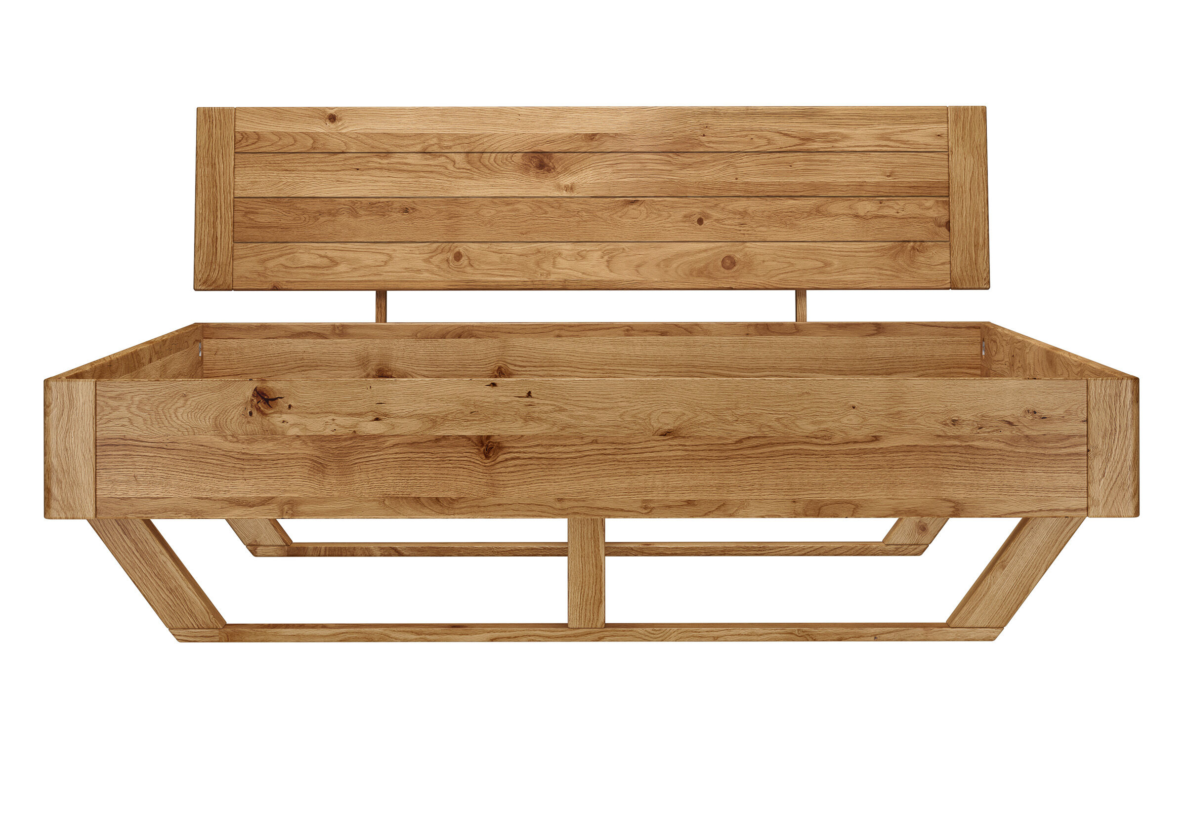 holz, bank, holzbank, gefertigt, groß, Doppelbett 160x200 schwebend