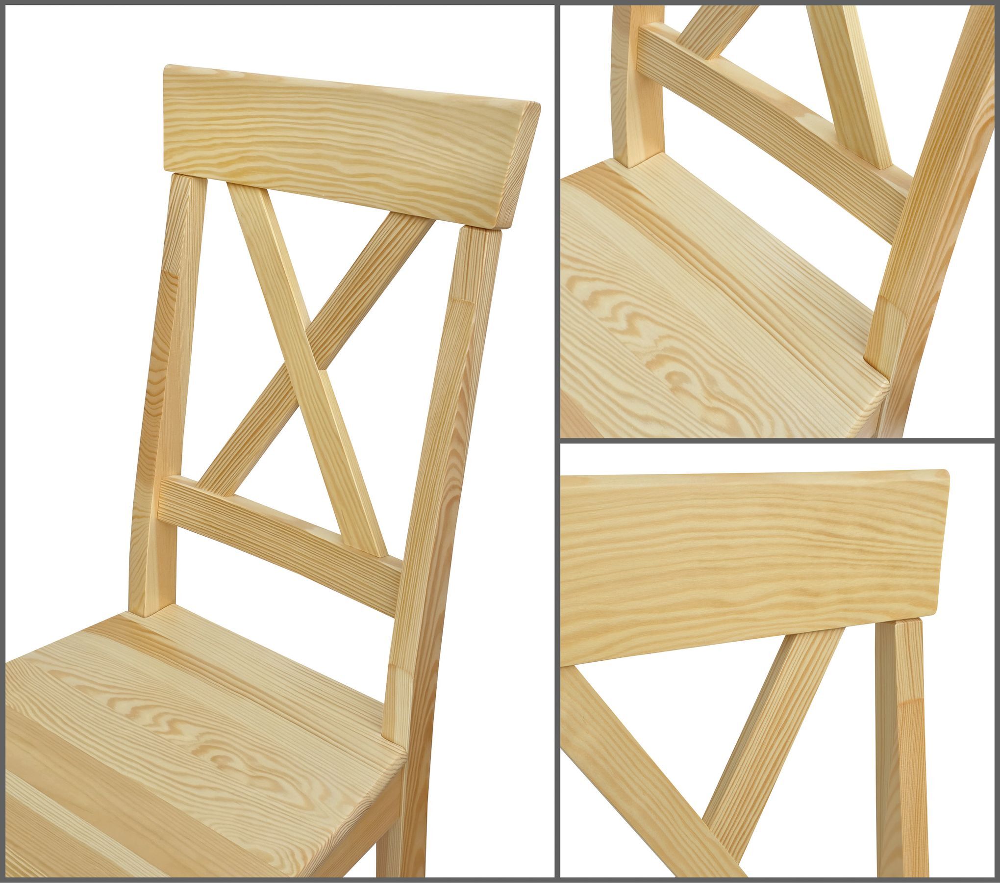 Sperrholz, Holz, Mobiliar, Lehne des Stuhls im Detail