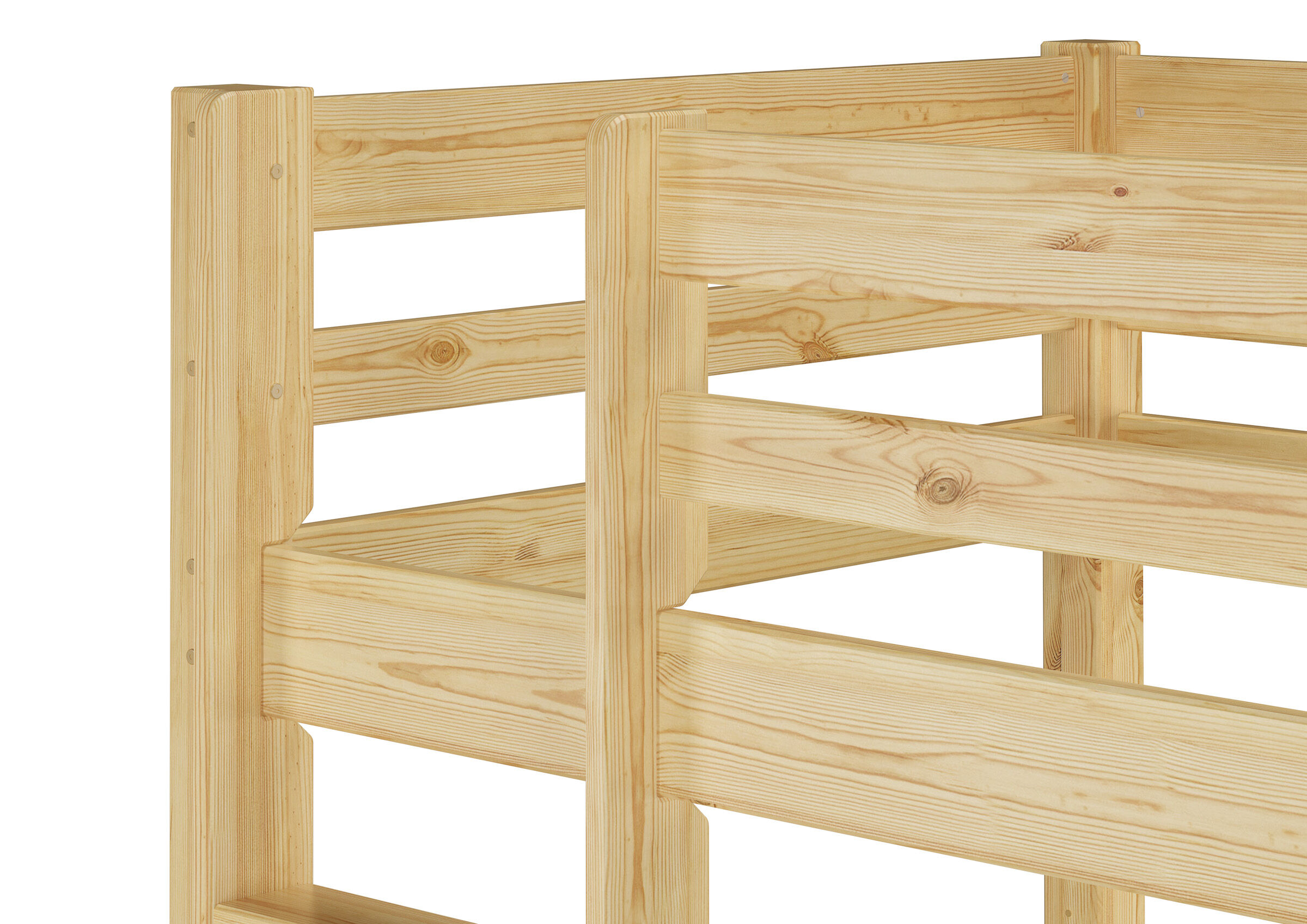 holz, holzregal, doppelregal, naturholz, massivholz, Stockbett Kiefer