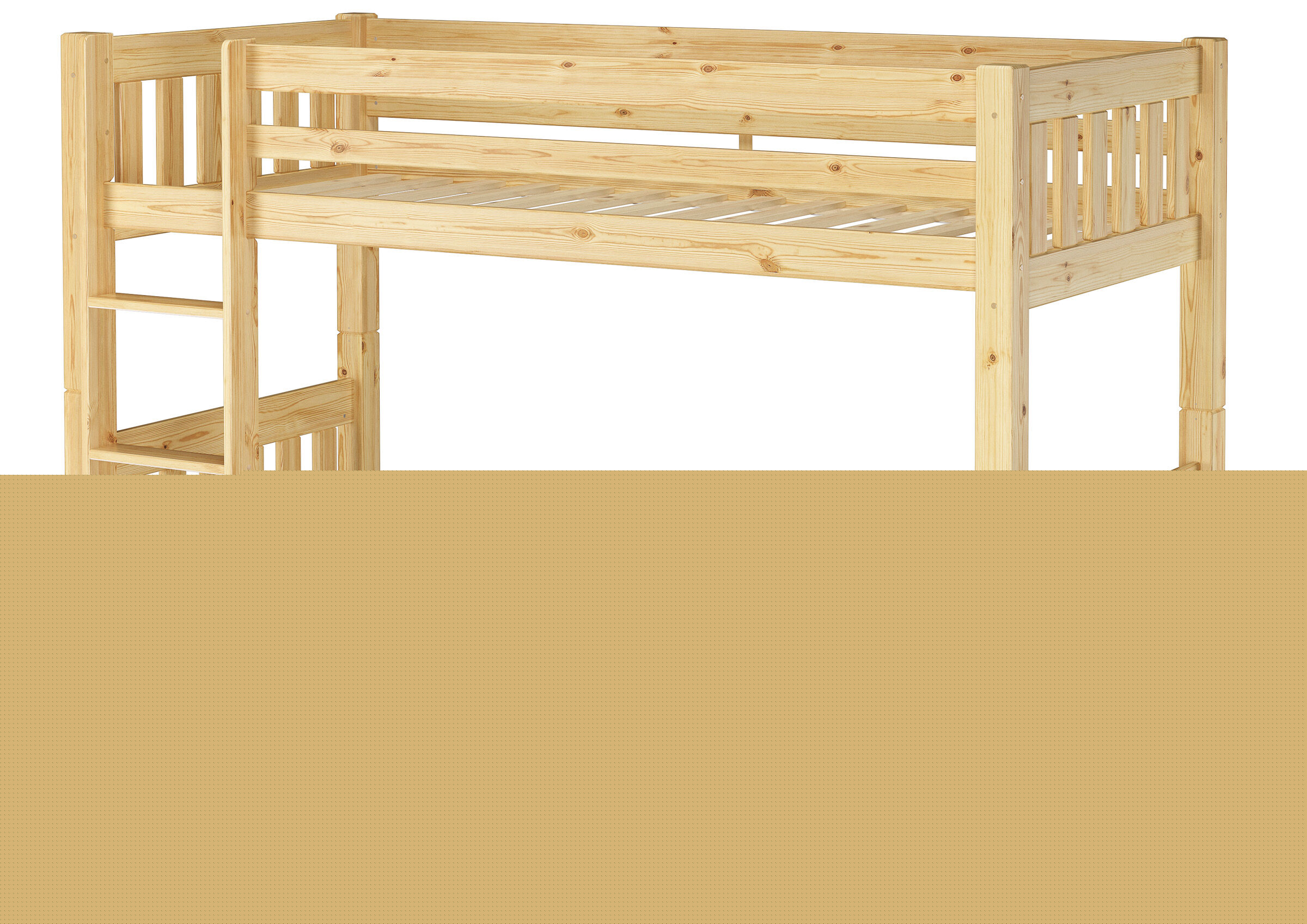 Kinderetagenbett massiv Kiefer Kinderzimmer Stockbett Hochbett Zubehör wählbar V-60.06-09