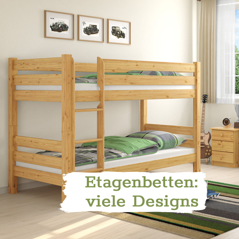 Etagenbetten für Kinder, Jugendliche und Erwachsene