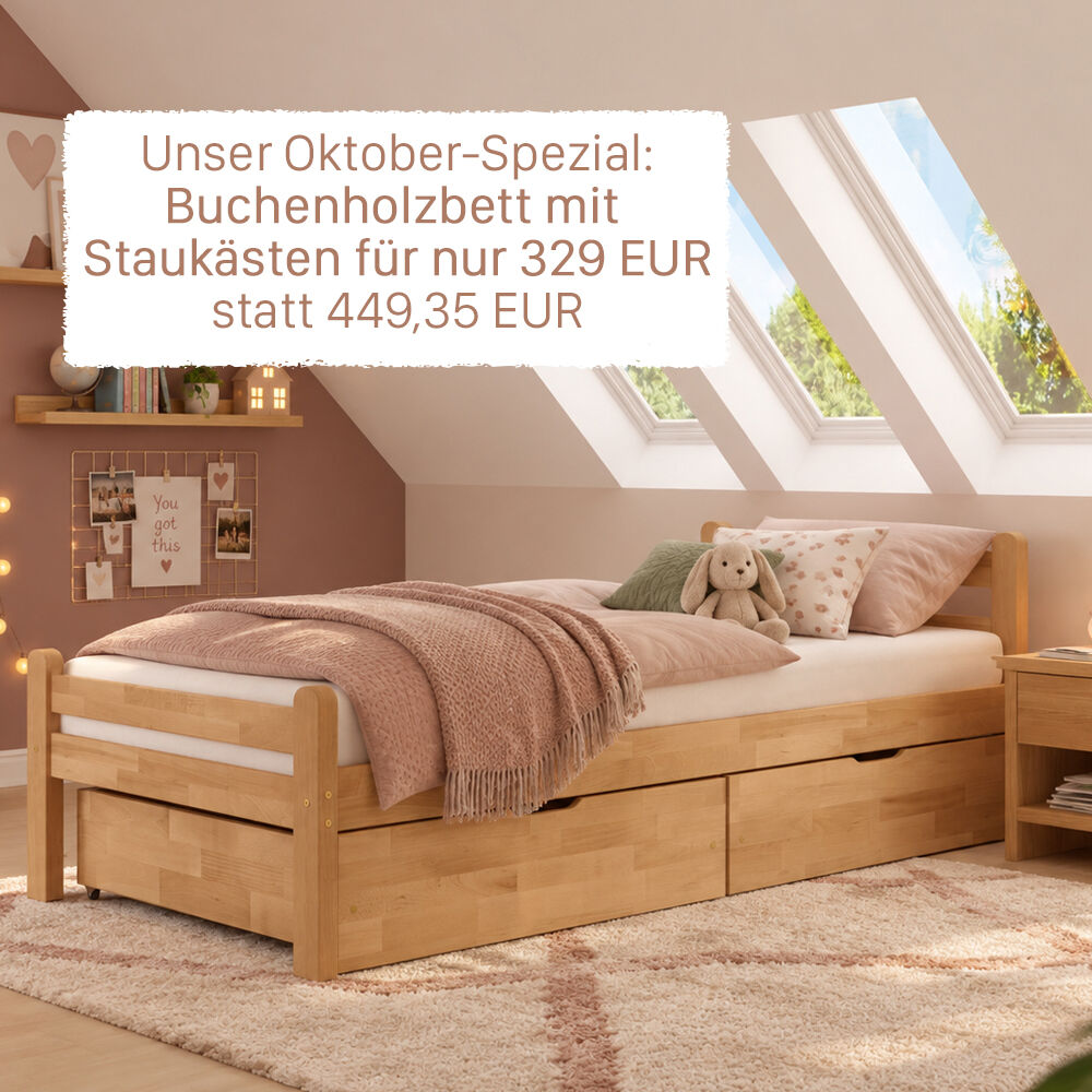 Angebot Buchenholzbett Kinder