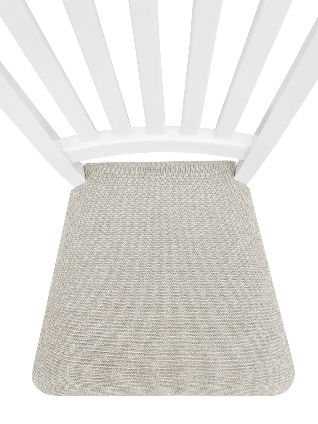 stuhl, sessel, kissen, beige, stoff, Sitzfläche taupe