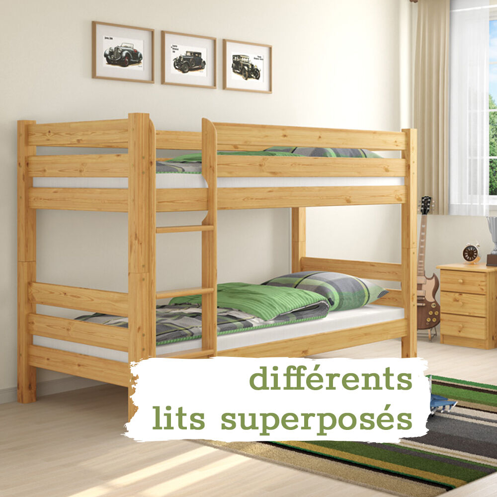 differents lits superposes