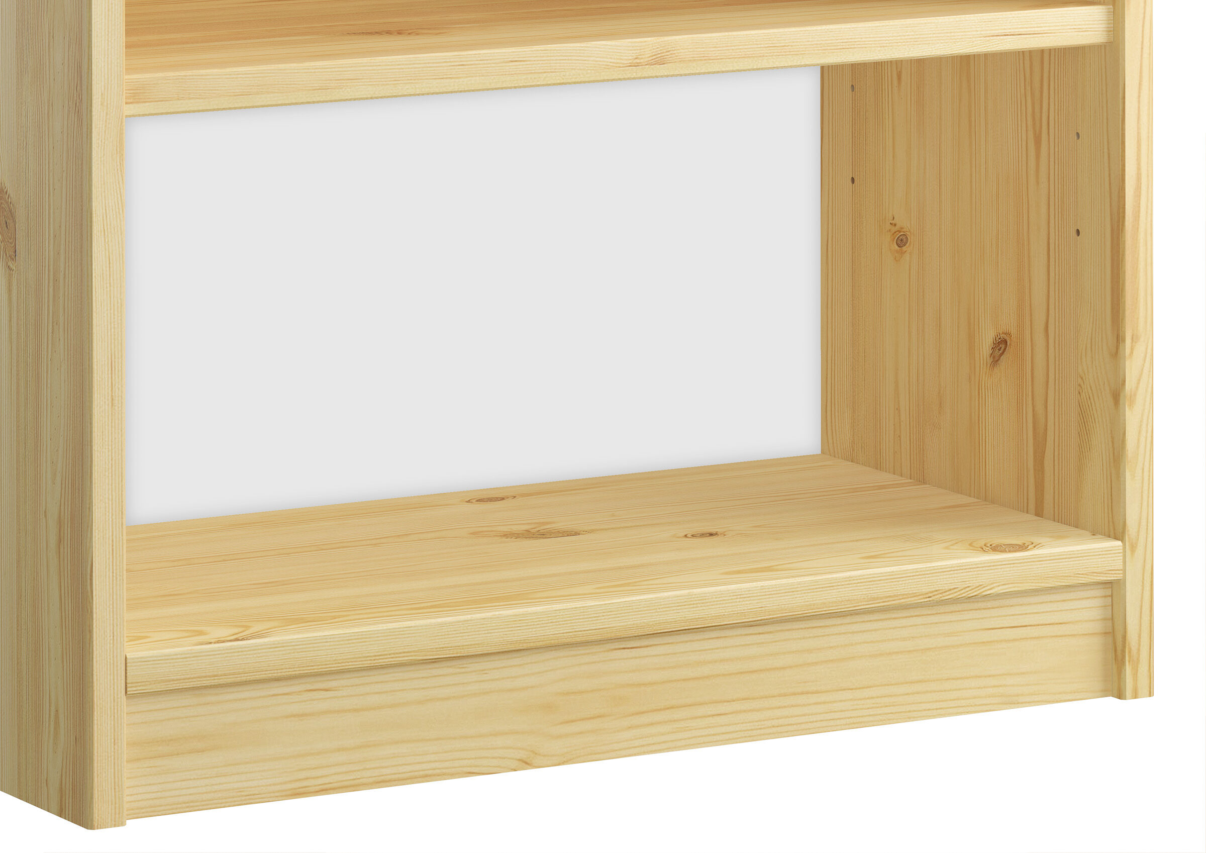 holzregal, holzrahmen, regalboden, naturholz, frontpanel, Regal Detail