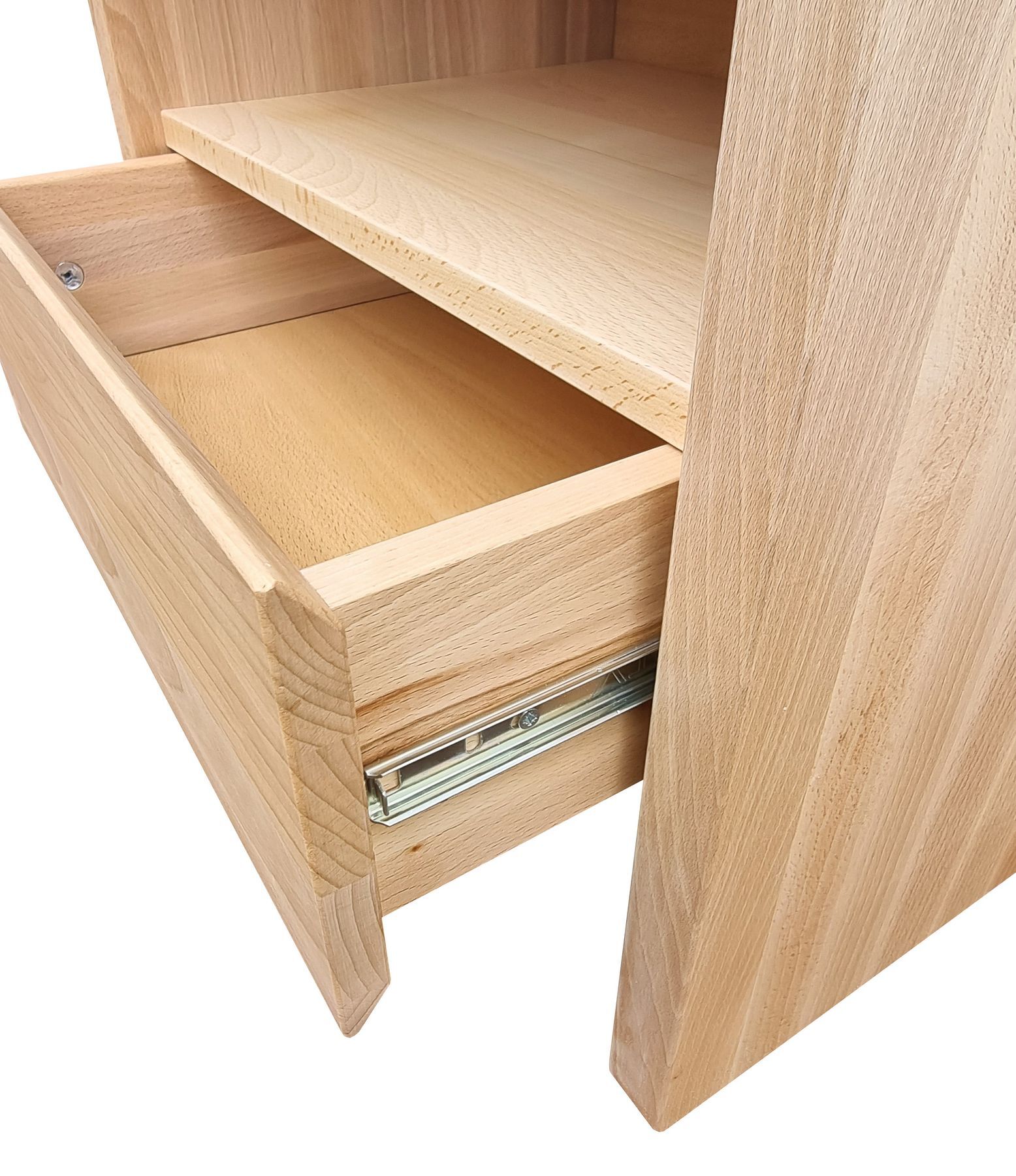 Holzkommode, Schubkasten, Holzschrank, Massivholz, Lieferbare Möbel, Nachtkonsole Buchenholz geölt