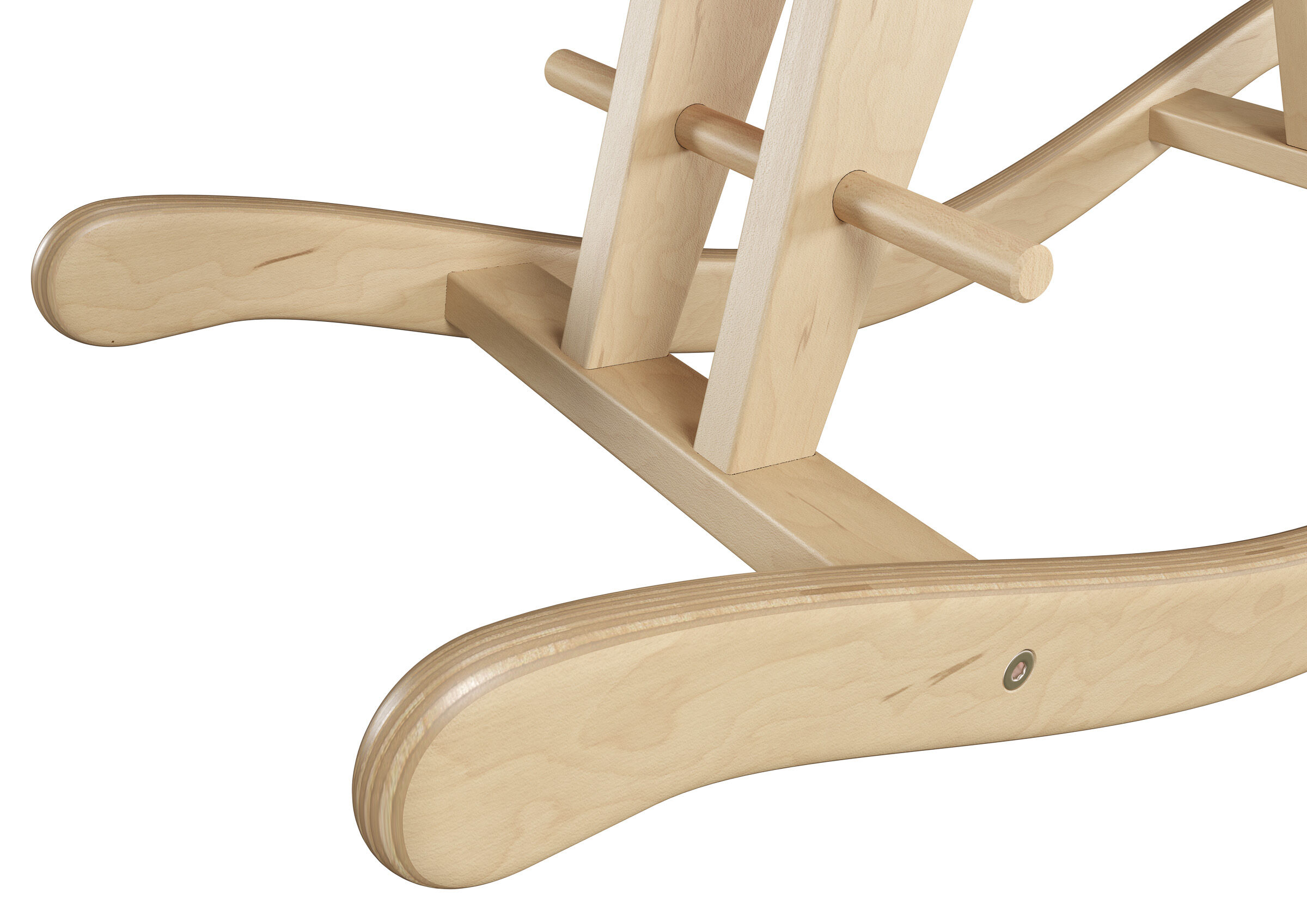 holz, hocker, niedrig, naturholz, holzstuhl, Holzpferd zum Schaukeln für die Kleinsten