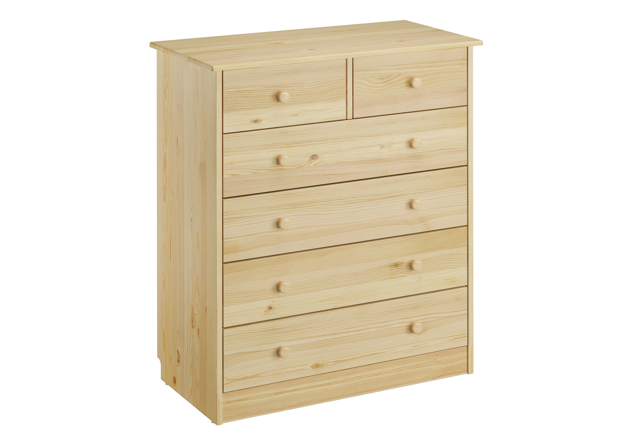 Kleiderschrank, Holzkommode, Kiefernholz, Schubladen, Naturholz, Kiefernholz Sideboard