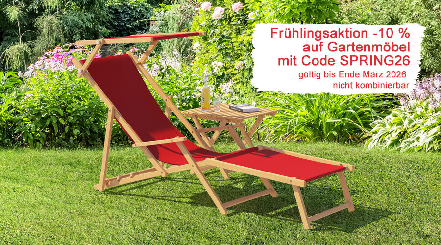 rabattaktion gartenmöbel
